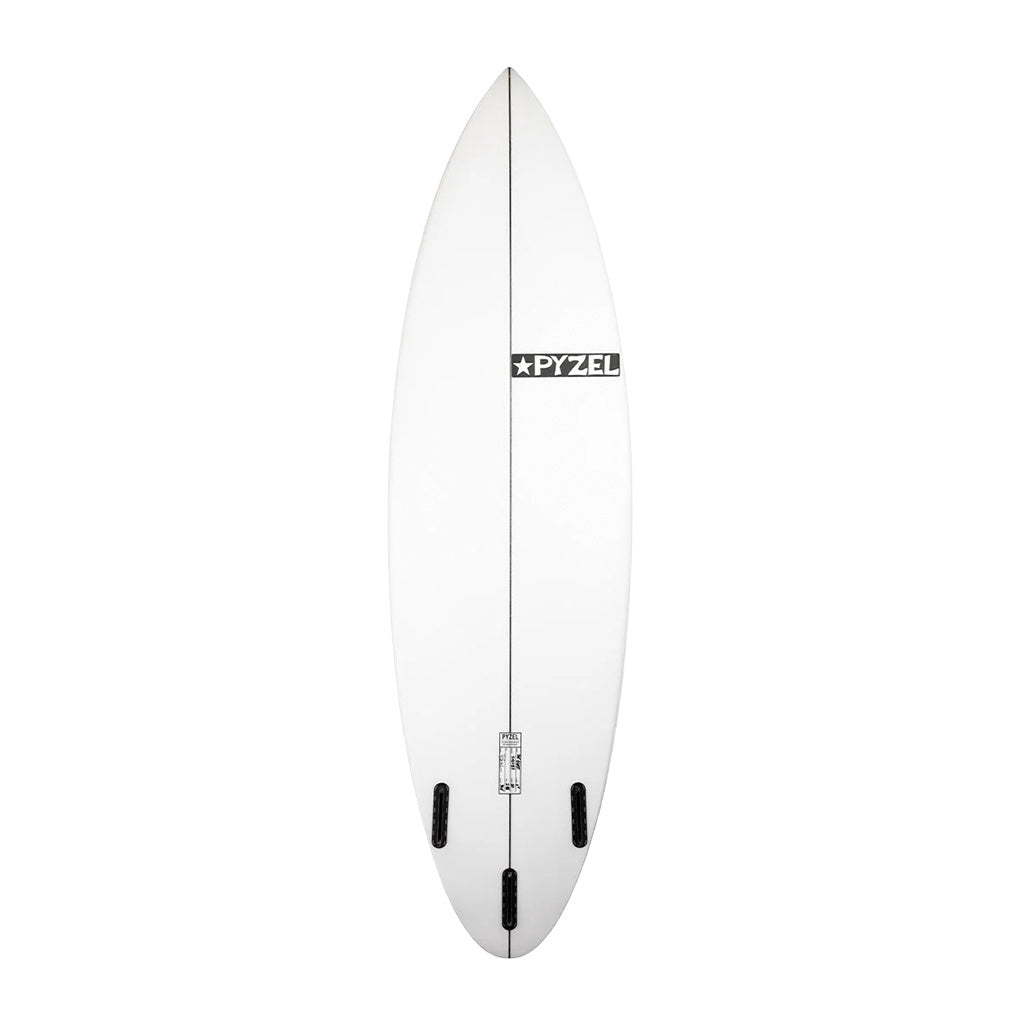 Pyzel | Ghost 3 Fin Fibreglass Surfboard. Clear