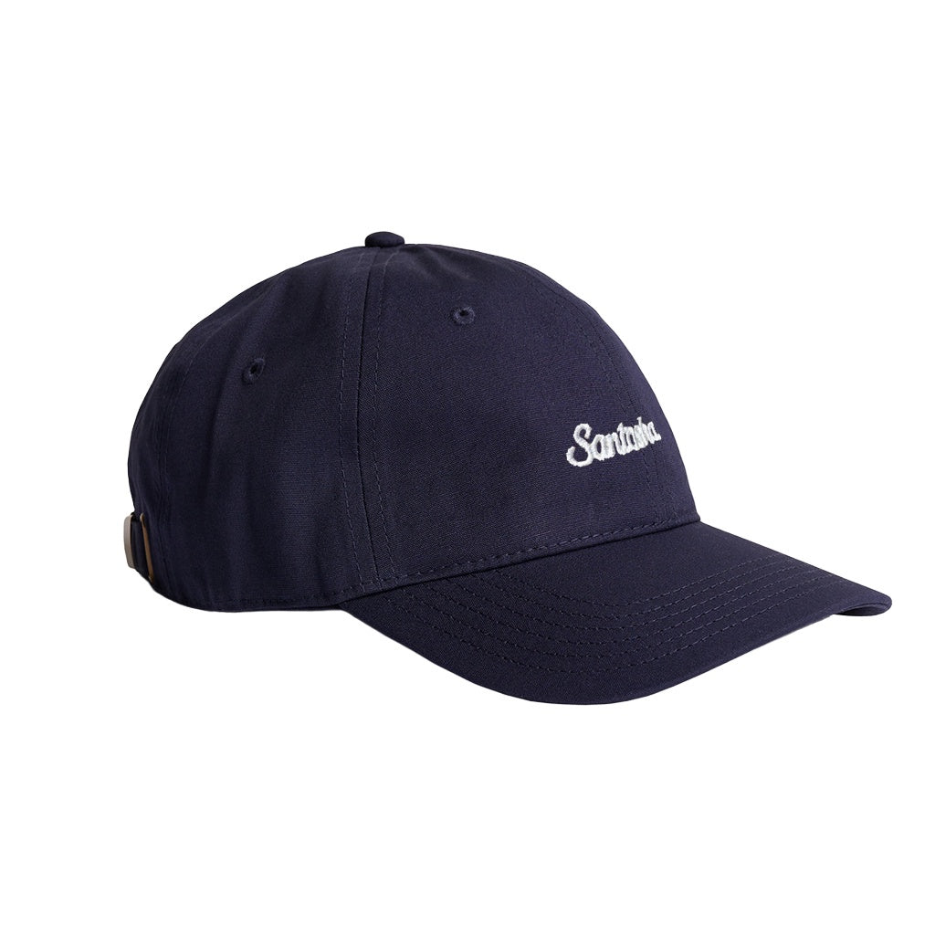 Santosha | Mens Access 6 Panel Arc Script Low Profile Cap