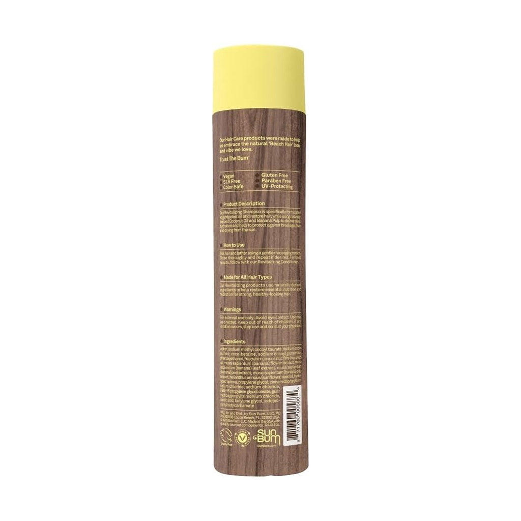 Sun Bum | Revitalizing Premium Daily Shampoo. 295ml / 10fl oz