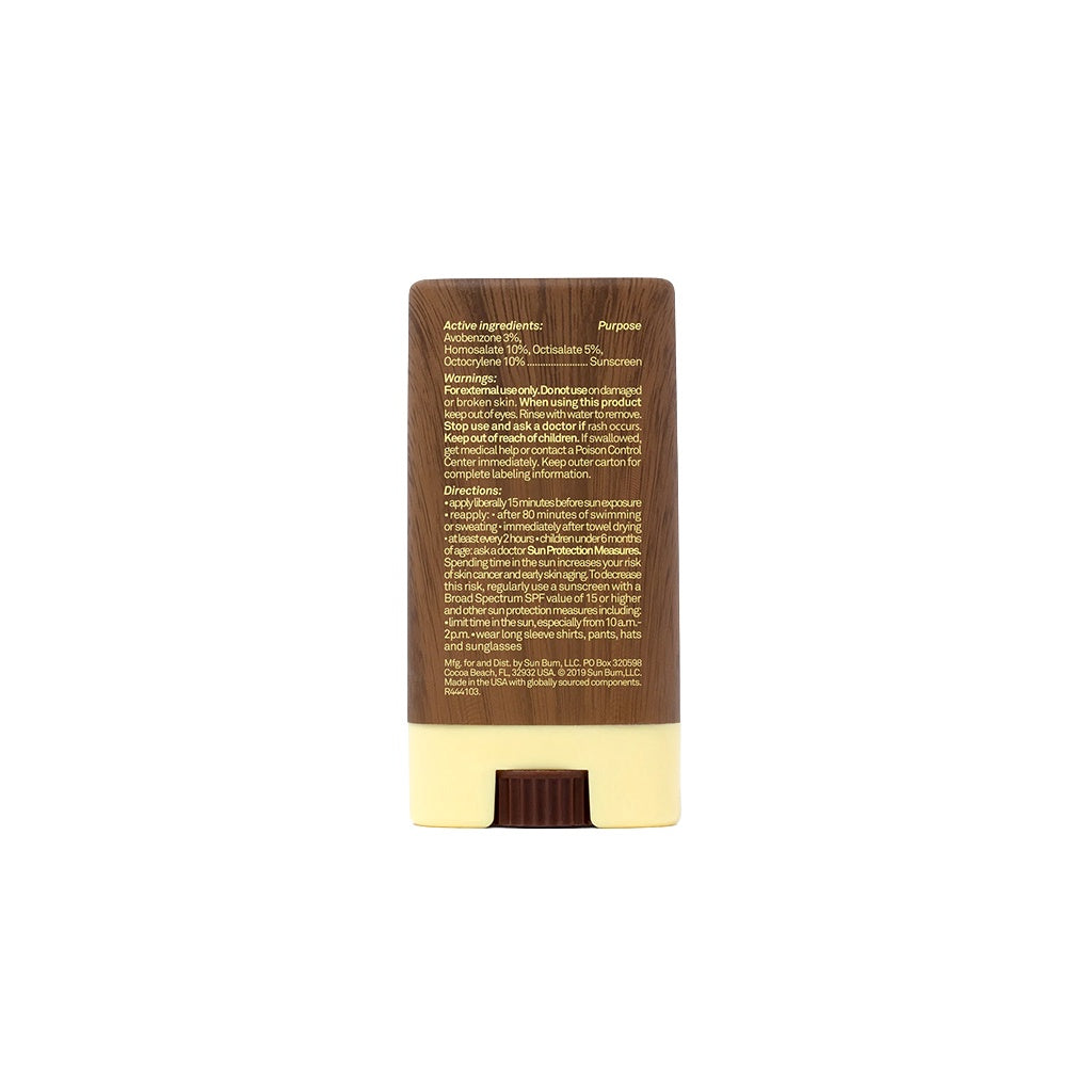 Sun Bum | SPF 30 Premium Broad Spectrum Sunscreen Face Stick. 13g / .45oz