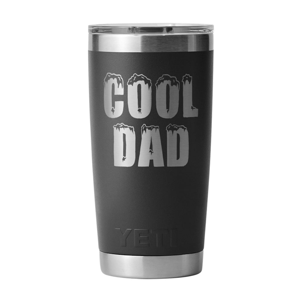 Yeti | Rambler 20oz / 591ml Tumbler with Magnetic Slider Lid & Custom Art