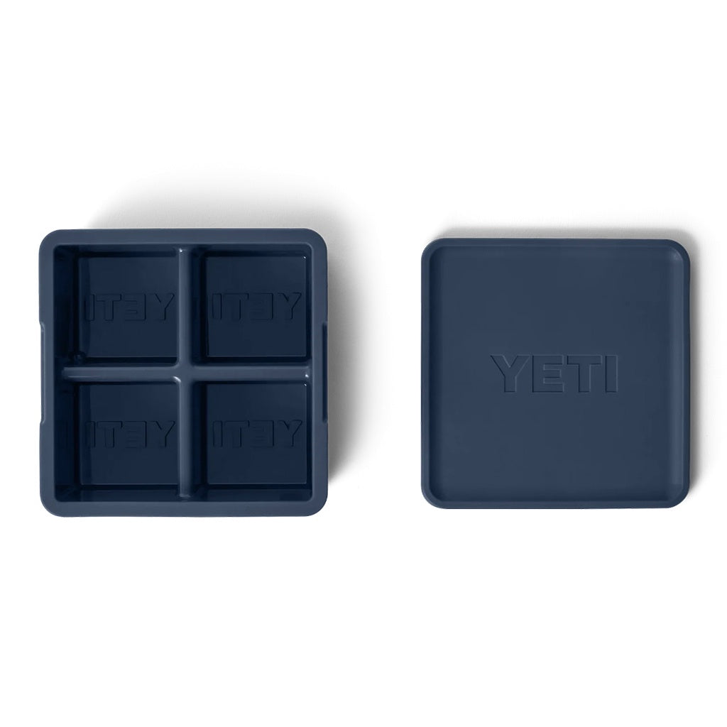 Yeti | Stackable Silicone Ice Tray. Navy