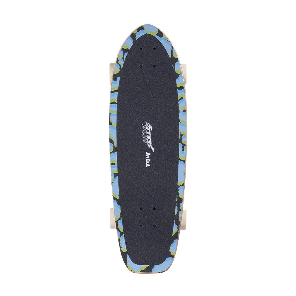 Yow | Hossegor Power Surfing Series SurfSkate Complete Skateboard. 9.5" x 29"