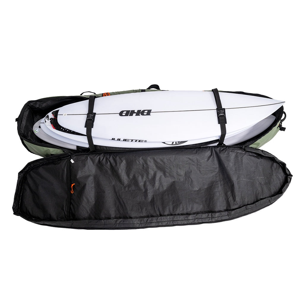 FCS | 6'7" GO-Light Travel 4 Shortboard / Fish Quad Surfboard Cover