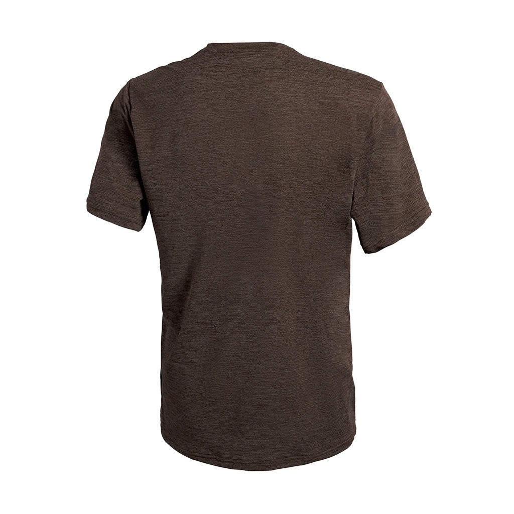 Florence Marine X | FMX Airtex Short Sleeve UPF30+ Utility T-Shirt. Heather Pumice