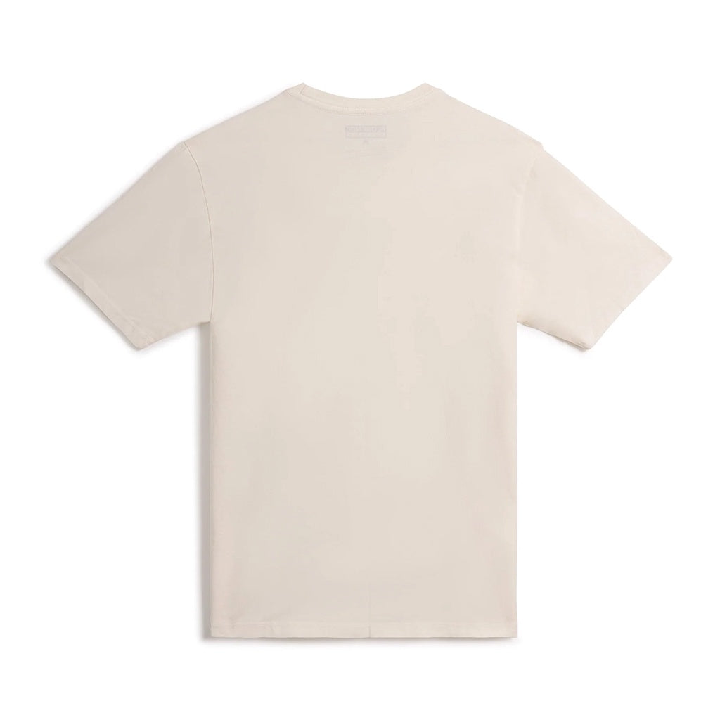 Florence Marine X | FMX Burgee Black Logo Short Sleeve T-Shirt. Off White