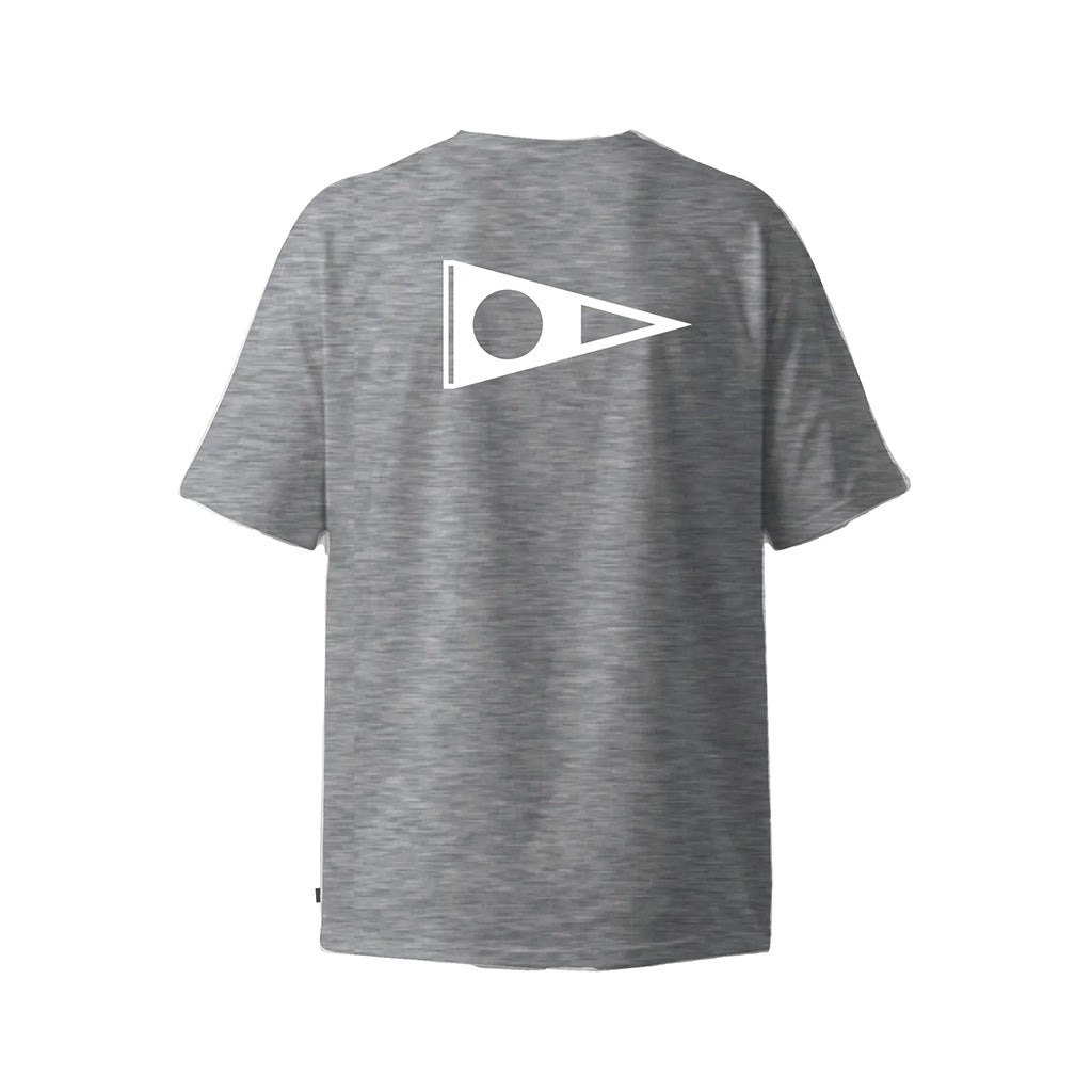 Florence Marine X | FMX Crew Short Sleeve T-Shirt. Heather Grey