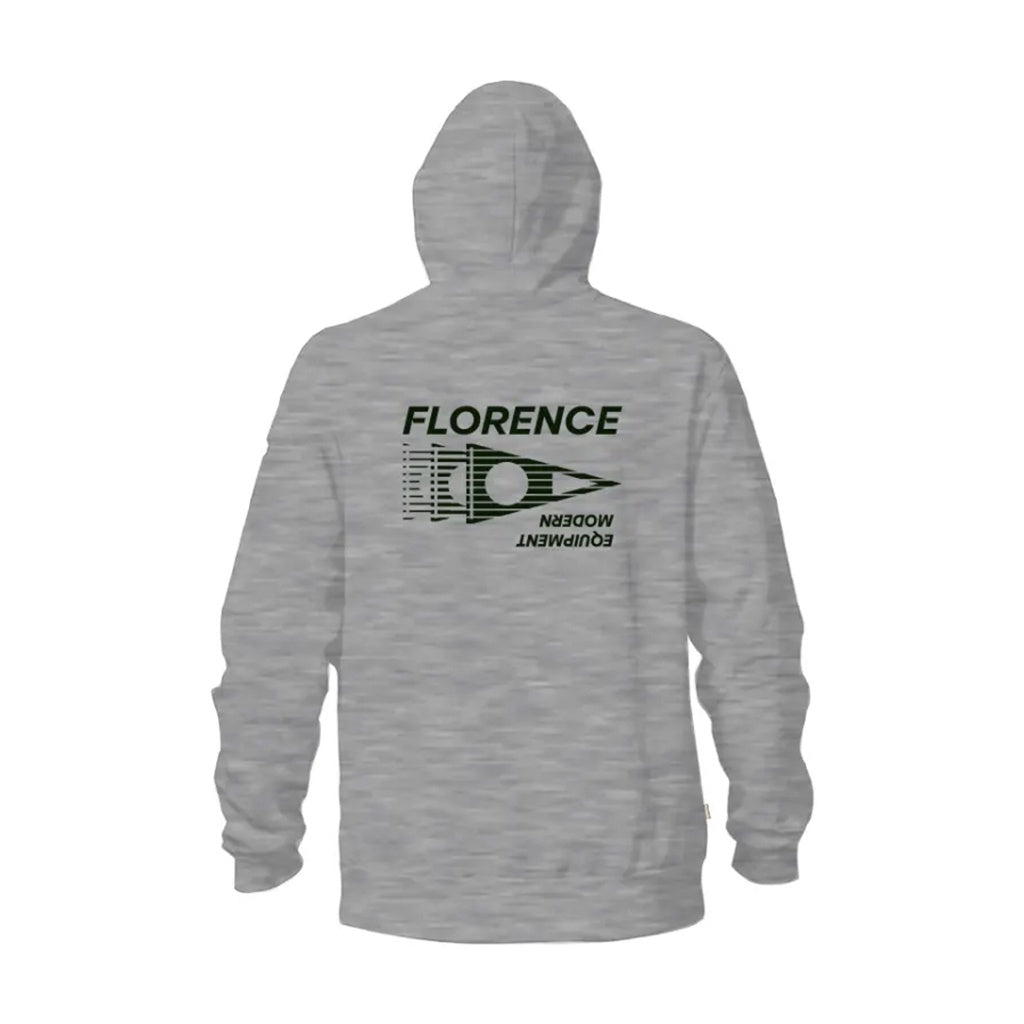 Florence Marine X | FMX Doppler Hoodie. Heather Grey