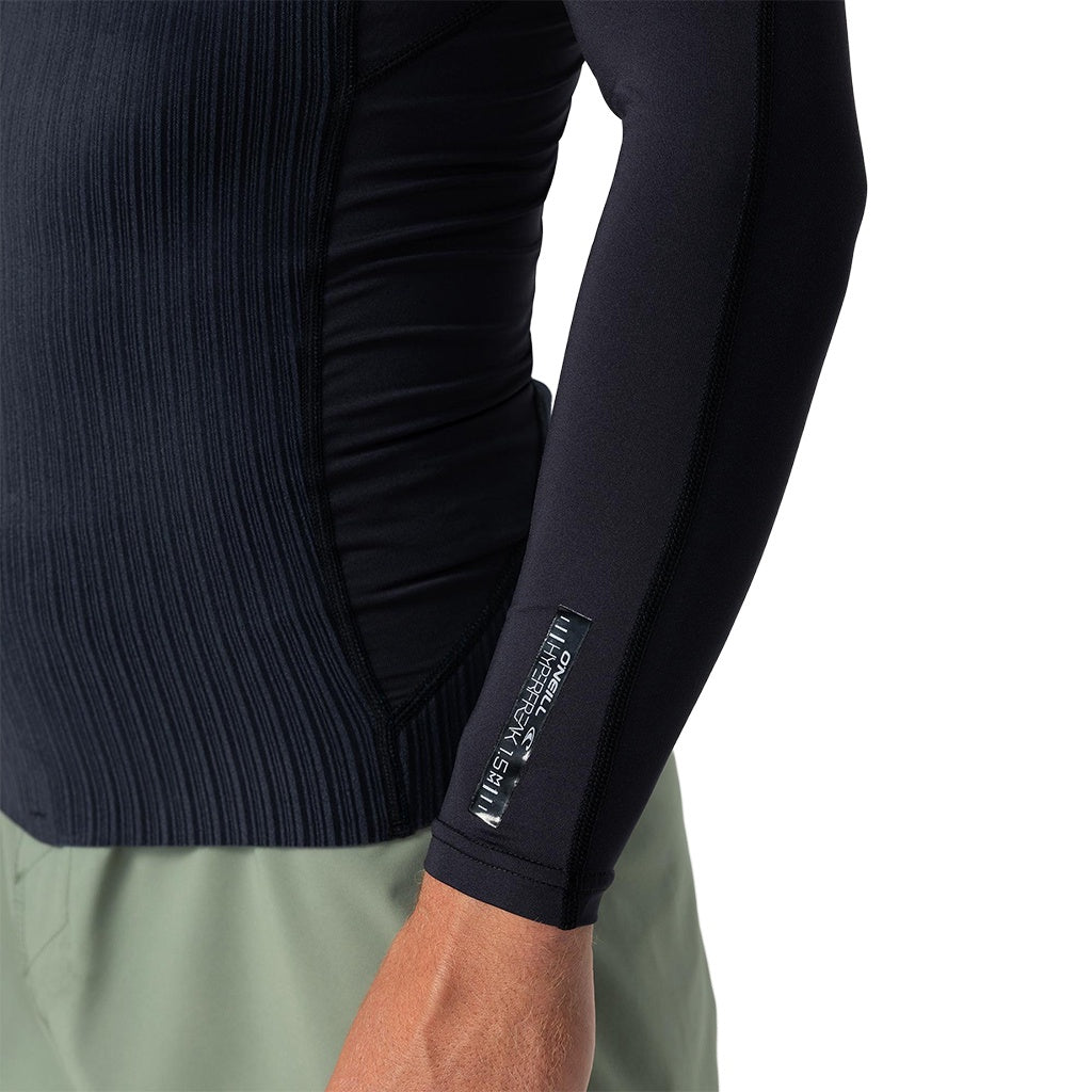 O'Neill | Hyperfreak TB3X Neo/Lycra Long Sleeve Crew. Black/Black