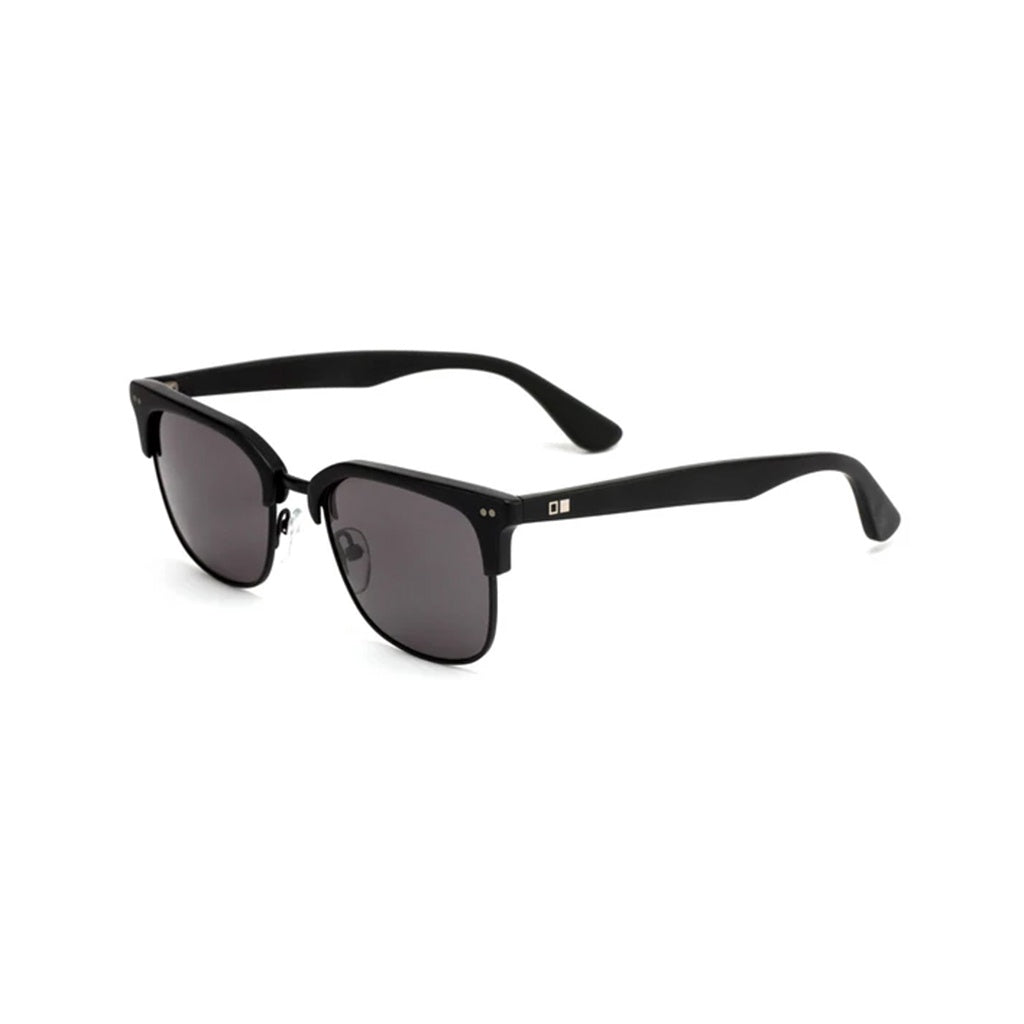 Otis | 100 Club Sunglasses. Eco Matte Black / Grey
