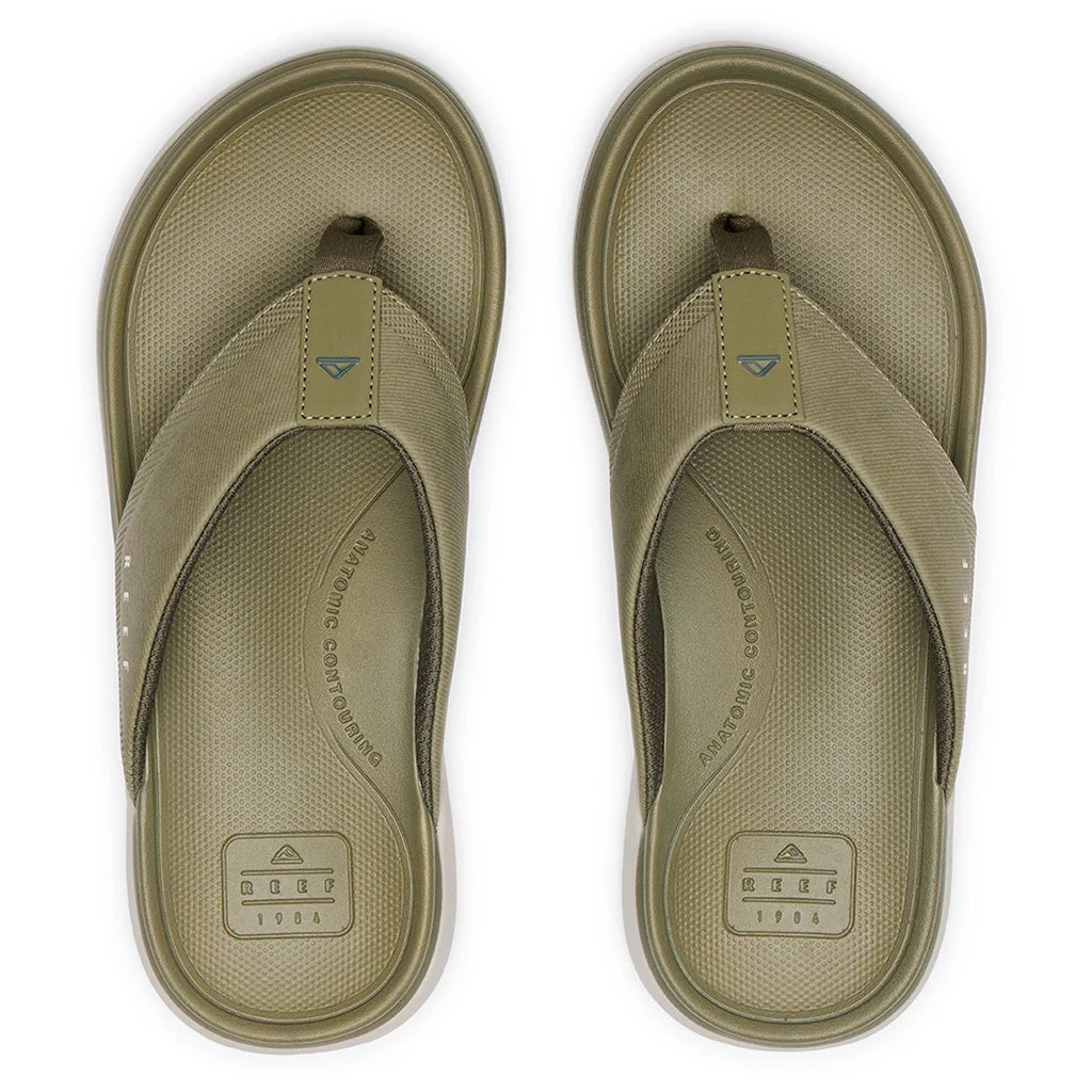 Reef | Cushion Norte Thongs / Sandals. Olive Vintage