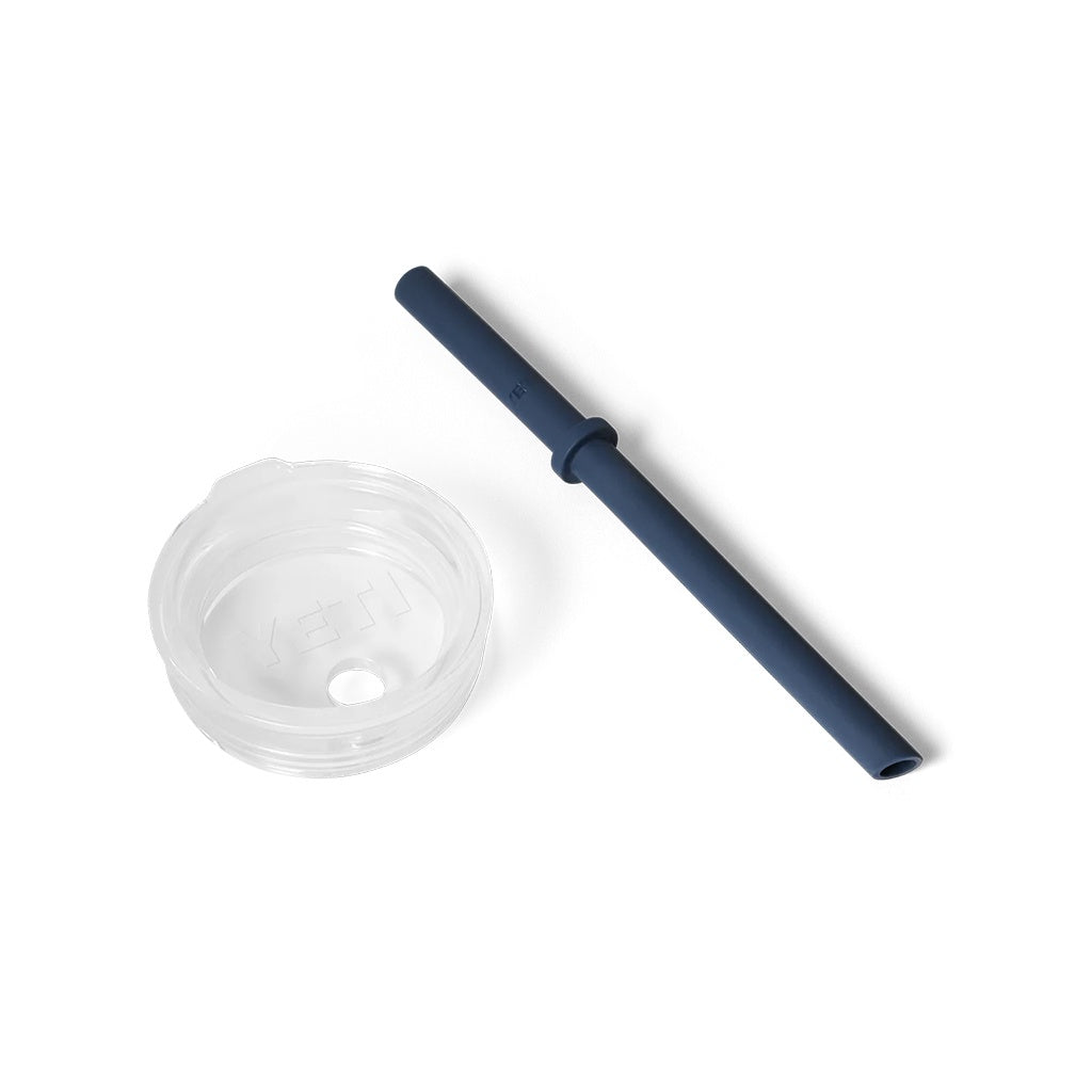 Yeti | Rambler Small Silicone Straw & Lid