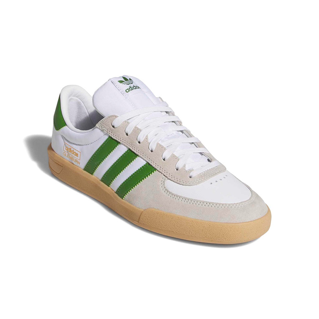 Adidas | Glenburn Skate Shoes. White / Green / Gum3