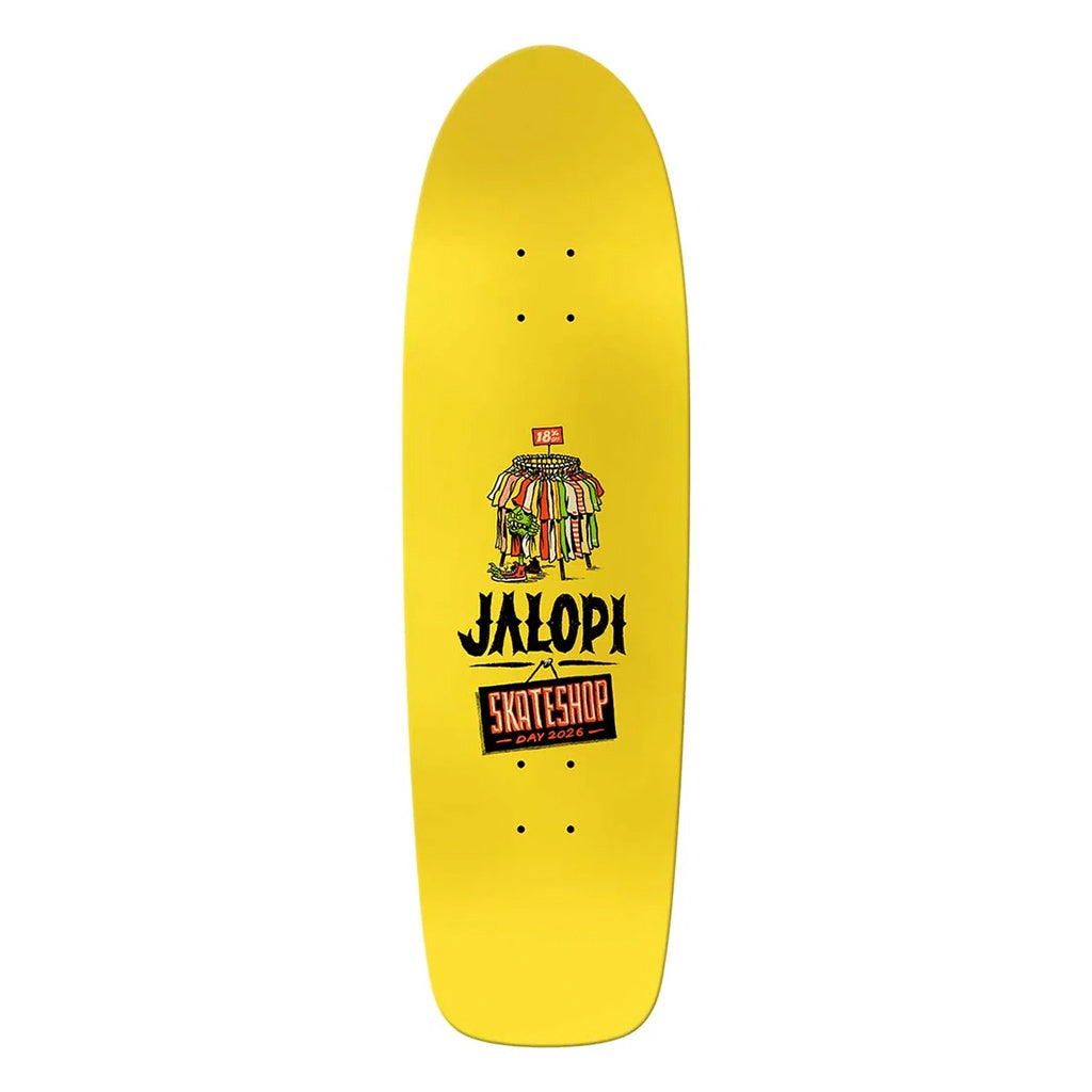Anti Hero-Jalopi Skate Co | Jalopi The Shop Lurker SSD '26 Skateboard Deck. 9.18" x 32"