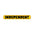 Independent | Bar Logo Sticker. Medium / 6" x .875"