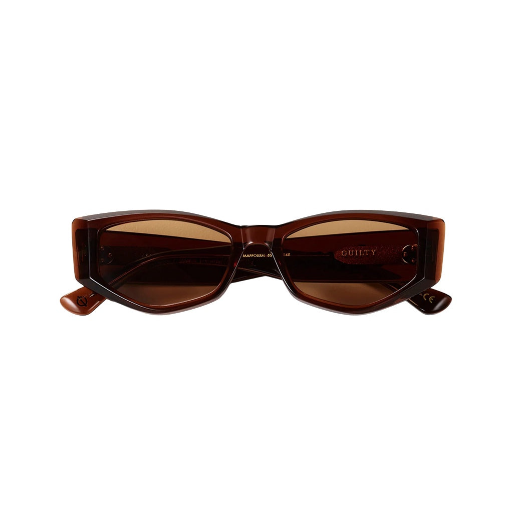 Epokhe x Thomas Townend | Guilty Sunglasses. Maple Polished / Brown