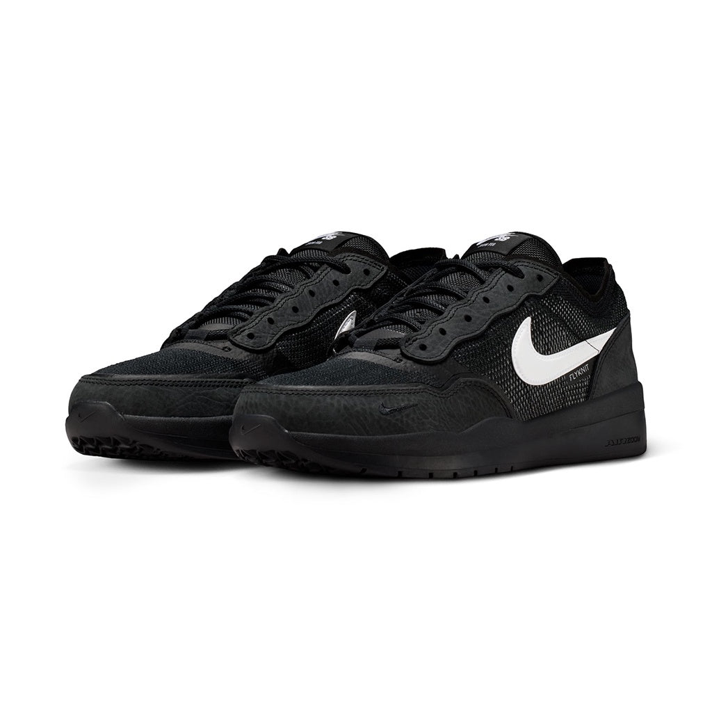 Nike SB | Mens PS8 Skate Shoes. Black/White-Black-Black