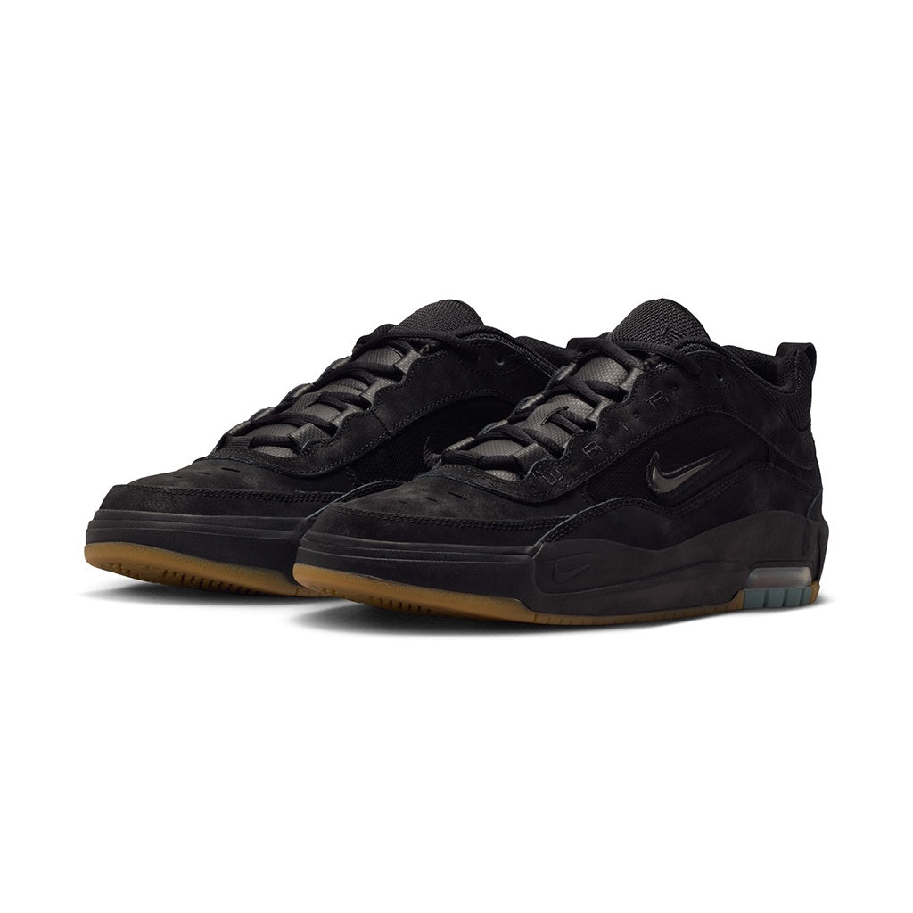 Nike SB x Ishod Wair | Air Max Ishod Skate Shoes. Black/Black-Black-Black