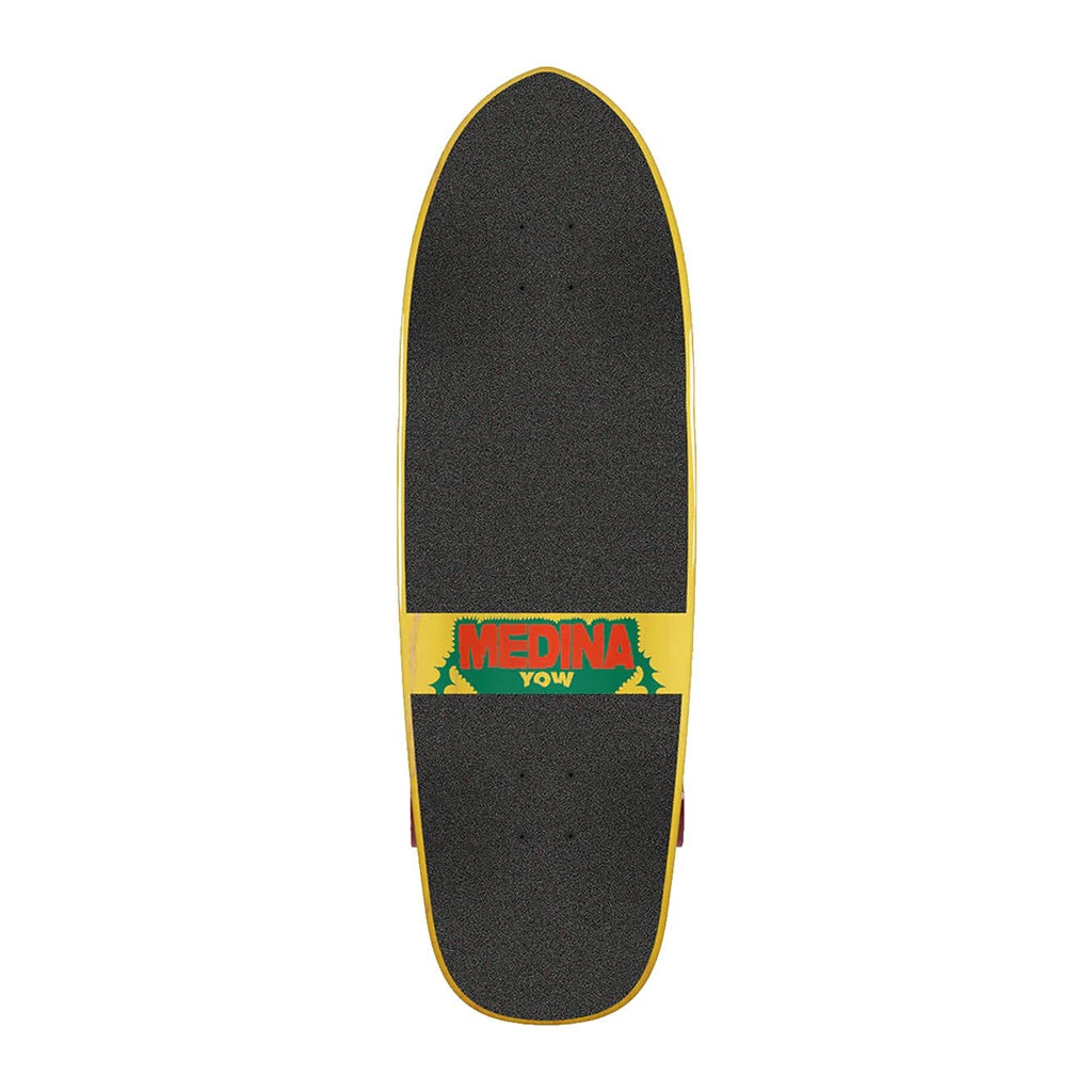 Yow x Gabriel Medina | Signature Series Panthera Surf-Skate Complete Skateboard. 10.5" x 33.5"