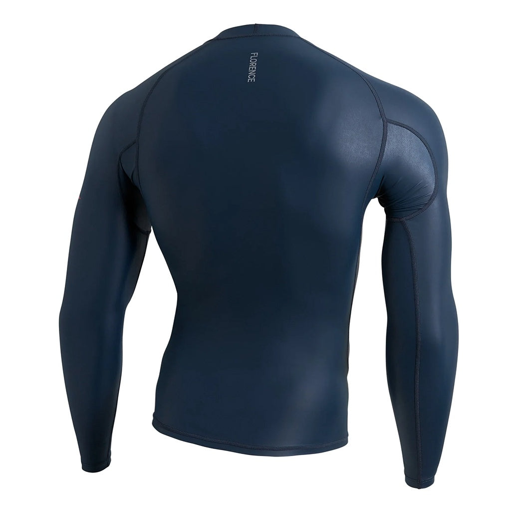 Florence Marine X | FMX Windshield UPF50+ Long Sleeve Rashguard 2.0. Dark Navy