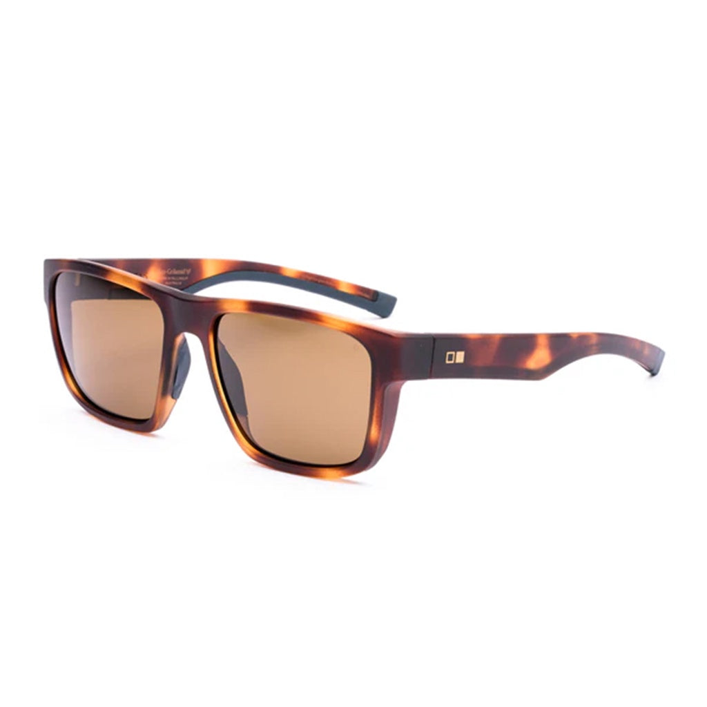 Otis | Request Sport Sunglasses. Matte Amberwood Tortoise / L.I.T. Polarised Brown