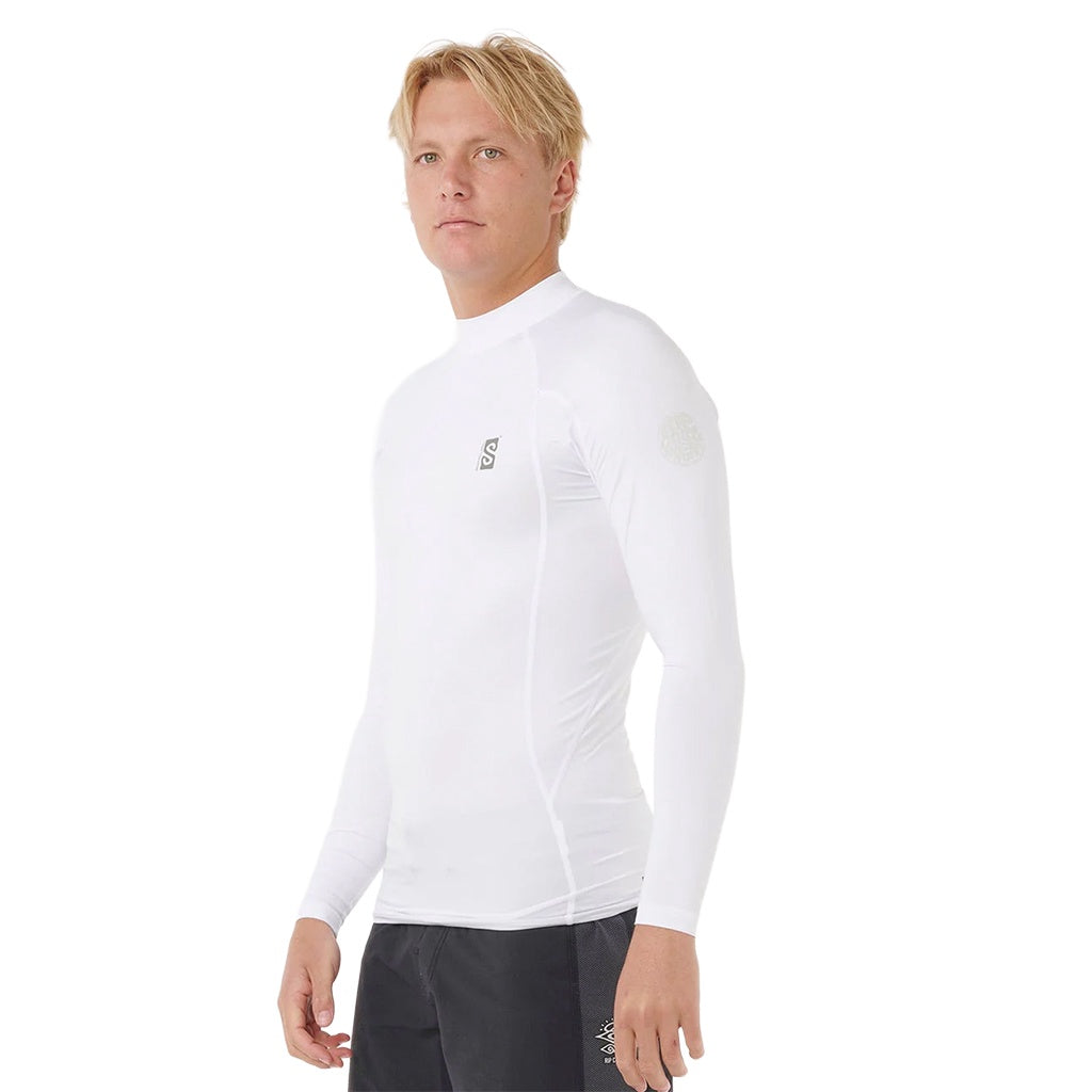 Rip Curl | Search Series Long Sleeve UPF 50+ Rash Guard Surf Tee. White