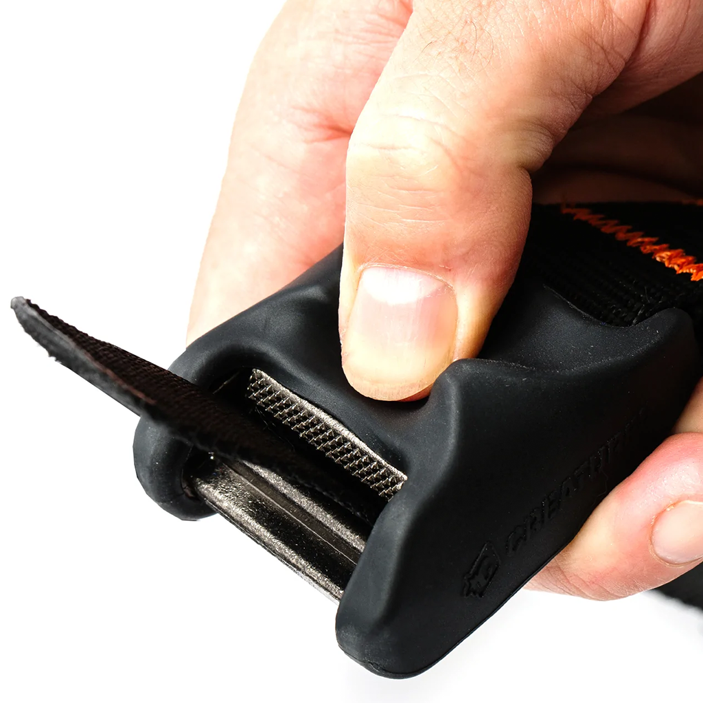 Creatures of Leisure | Double Wrap Rax Soft Racks for 2 - 6 Surfboards. Black/Orange