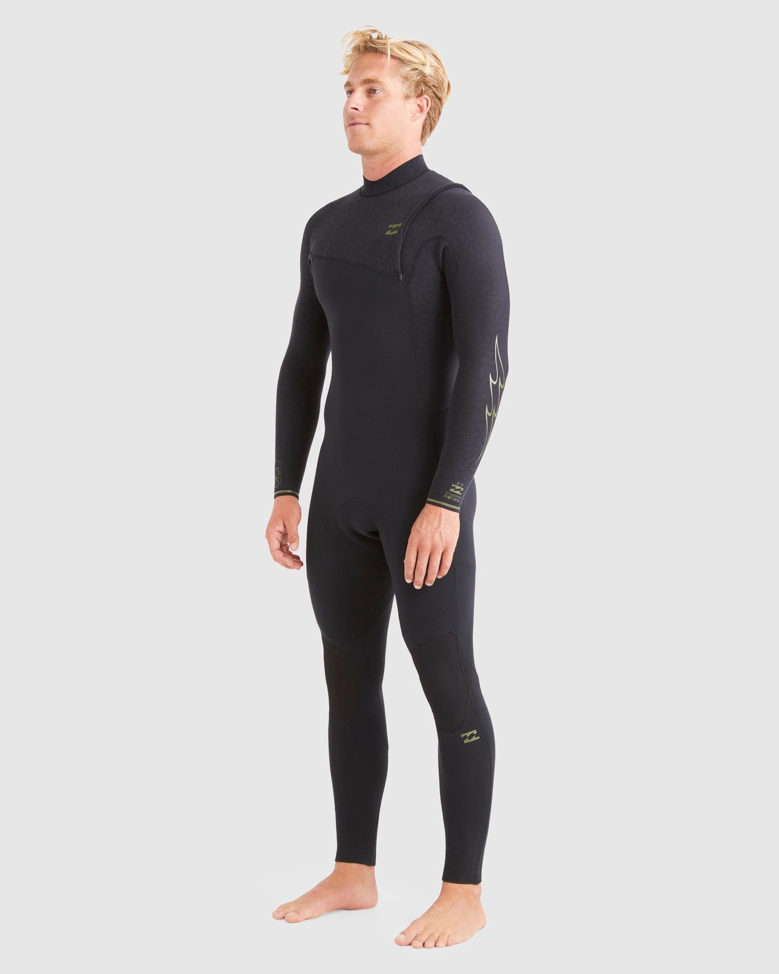 BILLABONG | 302 REVOLUTION NATURAL ZIPPERLESS FULLSUIT STEAMER. BLACK