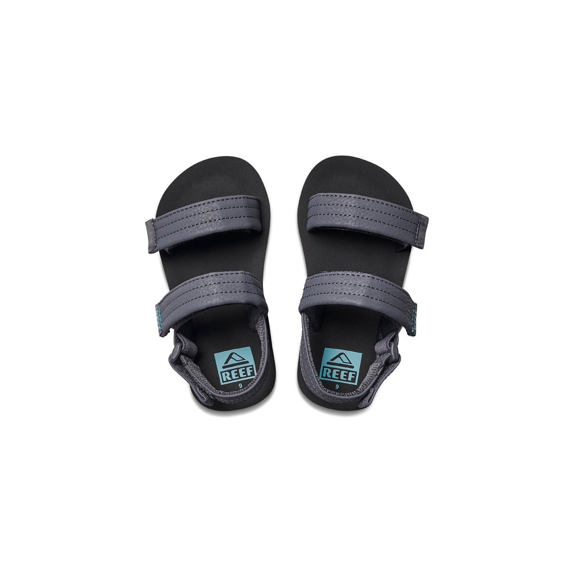 Reef | Kids-Youth Lil Ahi Convertible Sandals. Grey/Aquifer