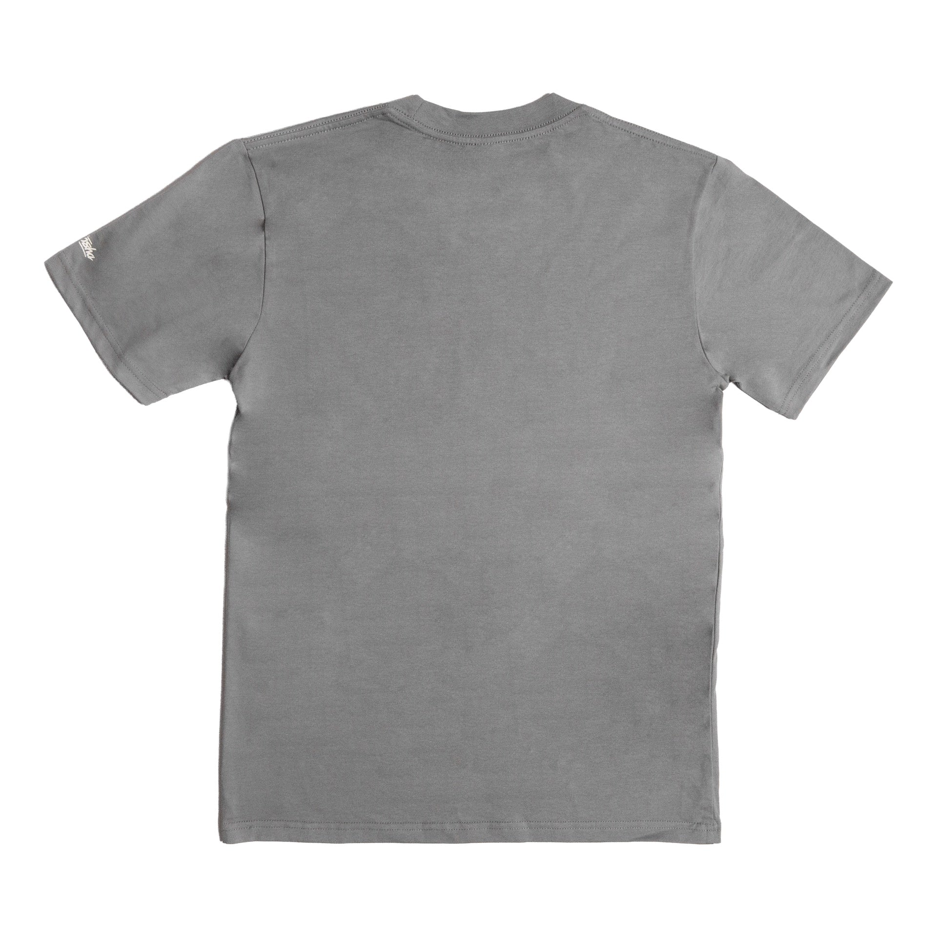Santosha | Core Arc Classic Short Sleeve Tee. Gravel