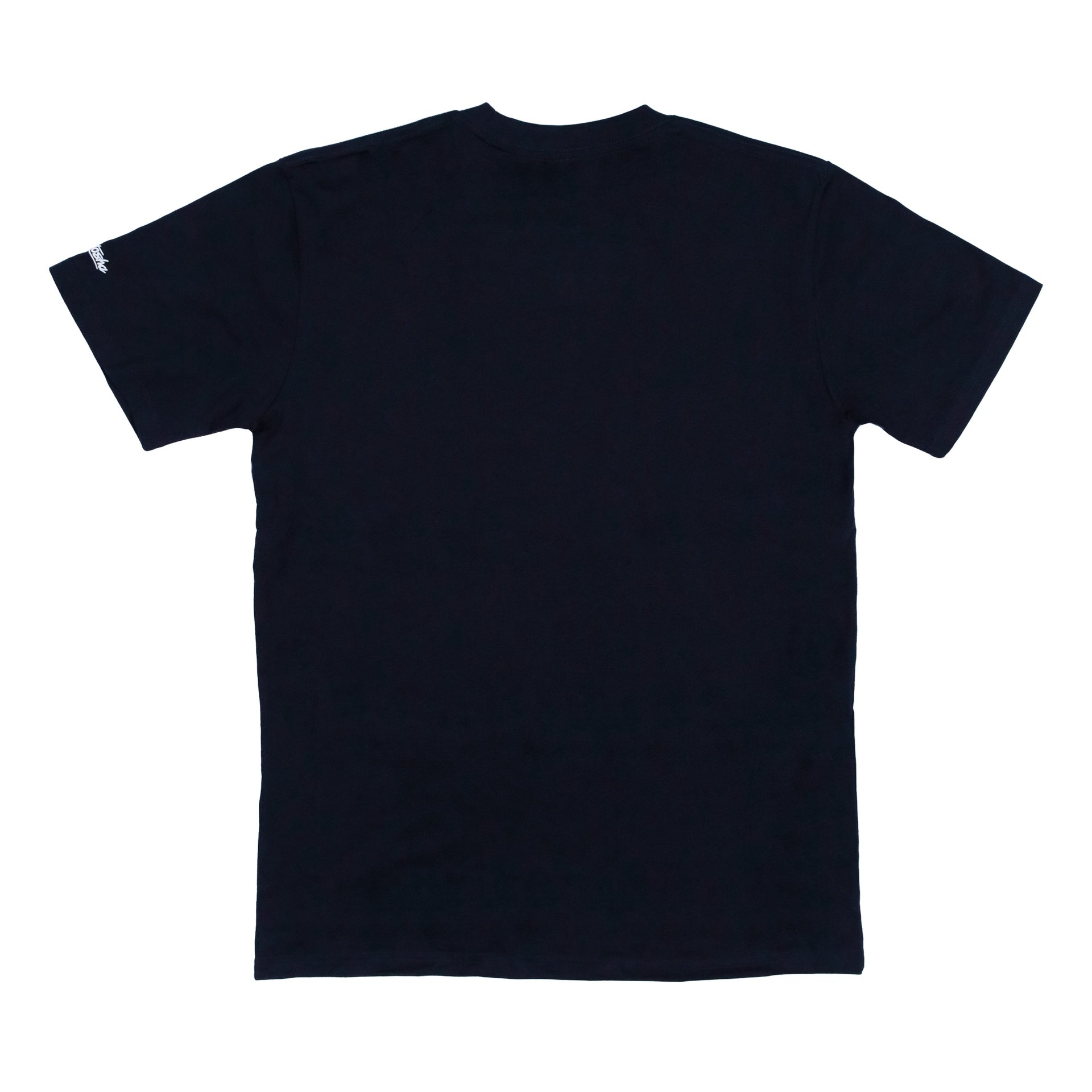 Santosha | Core Arc Classic Short Sleeve Tee. Navy