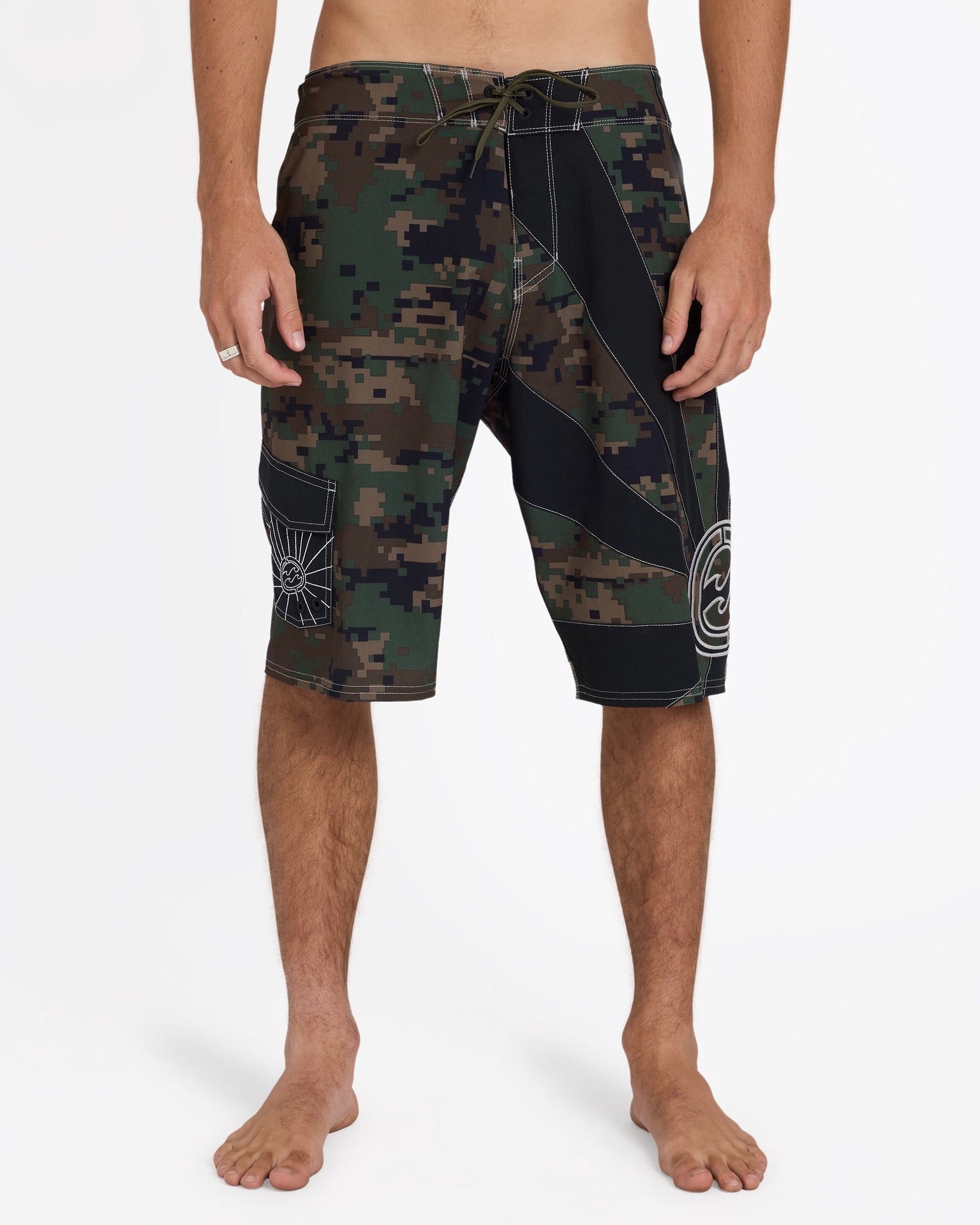 Billabong | A.I. Rising Sun Pro 22" Performance Boardshort. Dark Olive