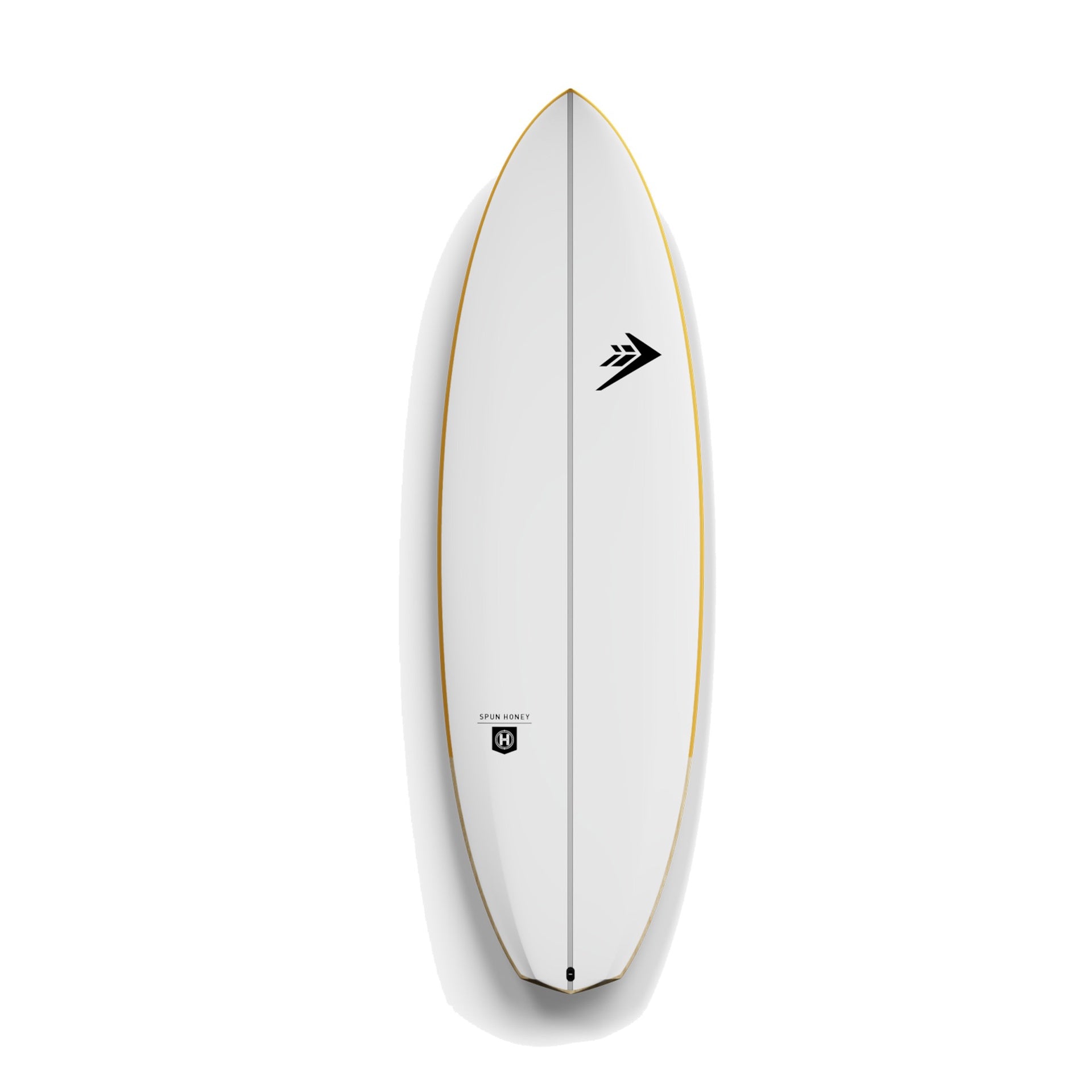 Firewire x Mannkine | Spun Honey Diamond Tail Surfboard. Helium Core / Fibreglass Lamination