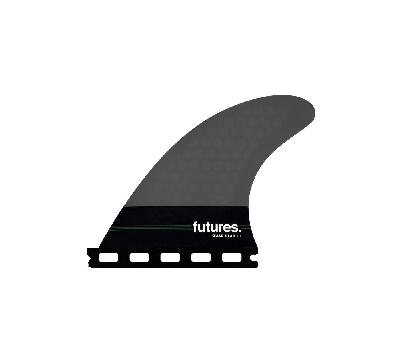 Futures | Neutral 80/20 Foil HC Large 4.15" Quad Rear Side Fin Set