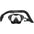 Mirage | Raven Junior Silicone Single Lens Mask and Snorkel Set 56