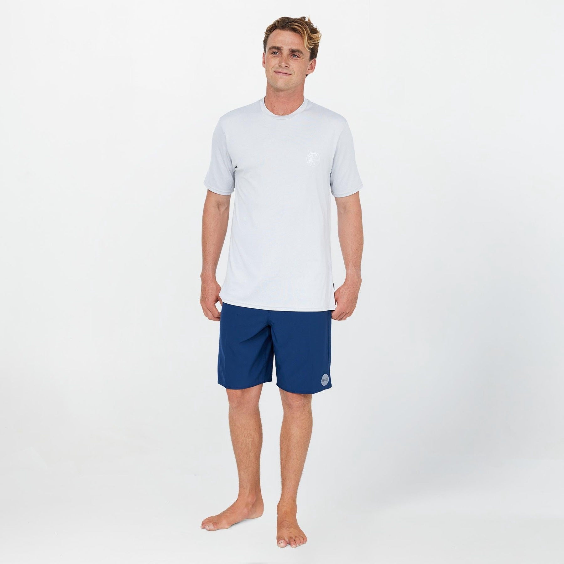 O'Neill | 24/7 Hybrid UV short sleeve Surf T-Shirt. Overcast