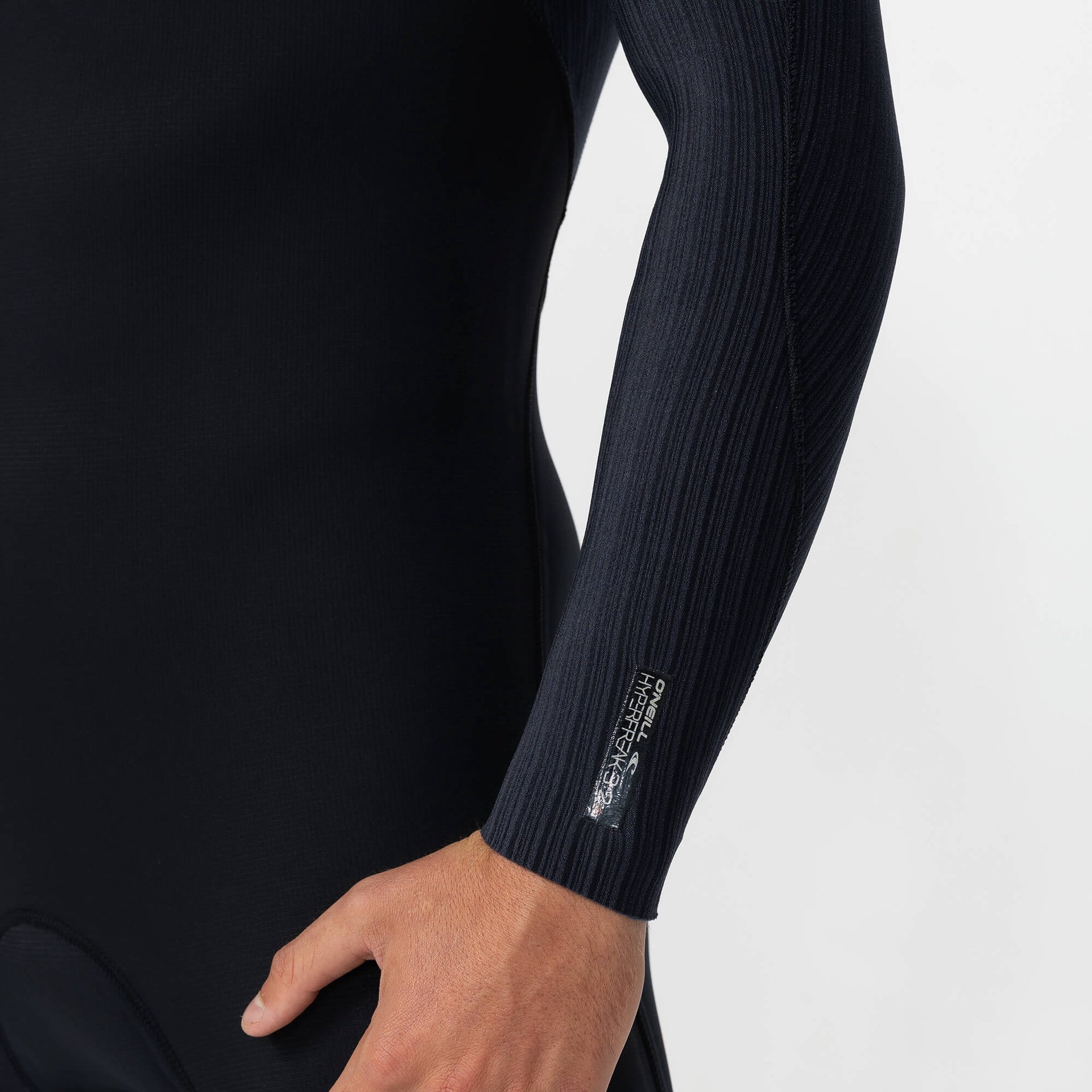 O'Neill | Hyperfreak Chest Zip 2/2mm Long Sleeve Full Suit Steamer. Black / Black / Black