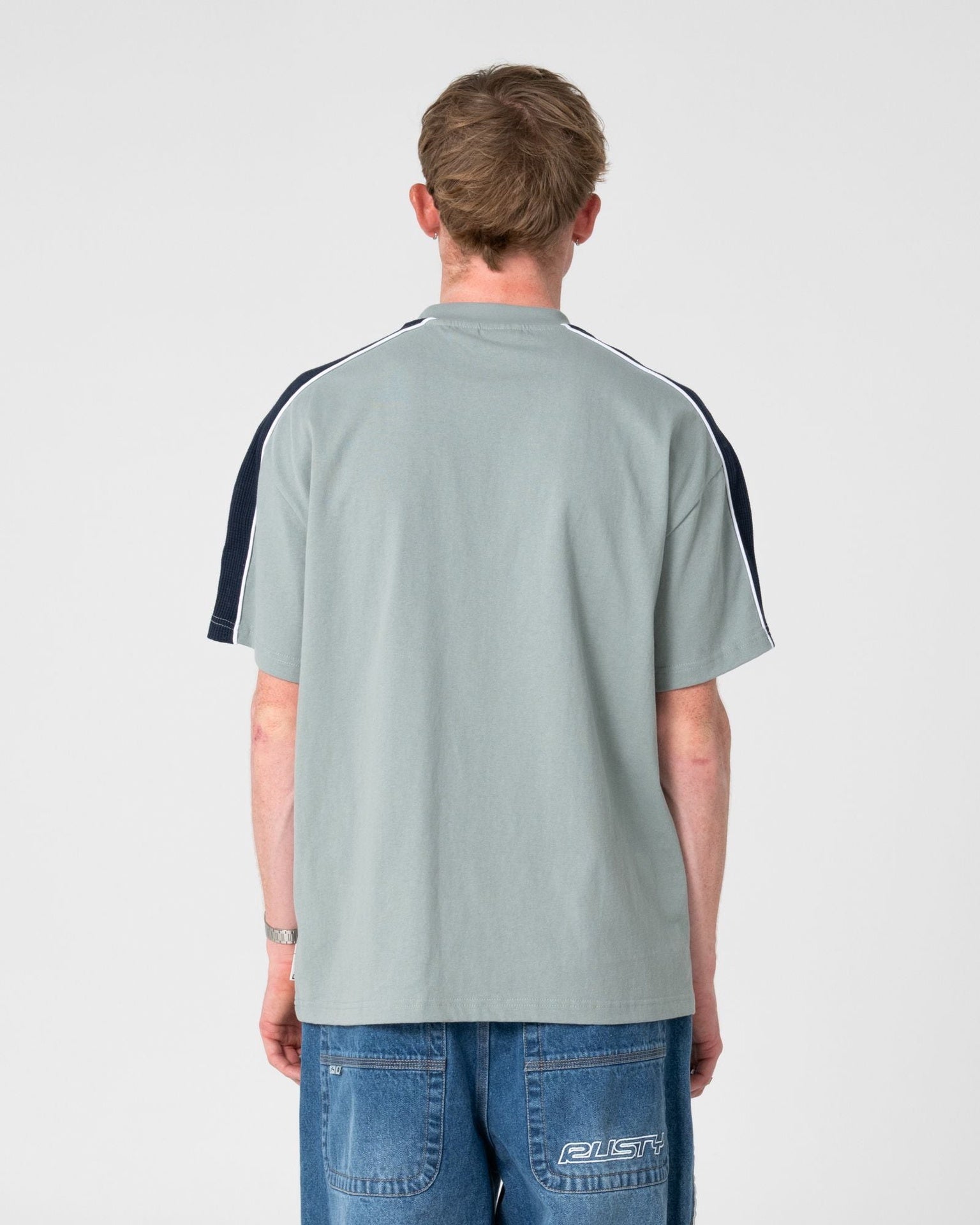 Rusty | Alonoso 3.0 Short Sleeve T-Shirt. Slate