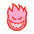 Spitfire | Bighead Fireball Fill Sticker. 4.5" x 6"
