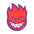 Spitfire | Bighead Fireball Fill Sticker. 4.5" x 6"