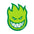Spitfire | Bighead Fireball Fill Sticker. 4.5" x 6"