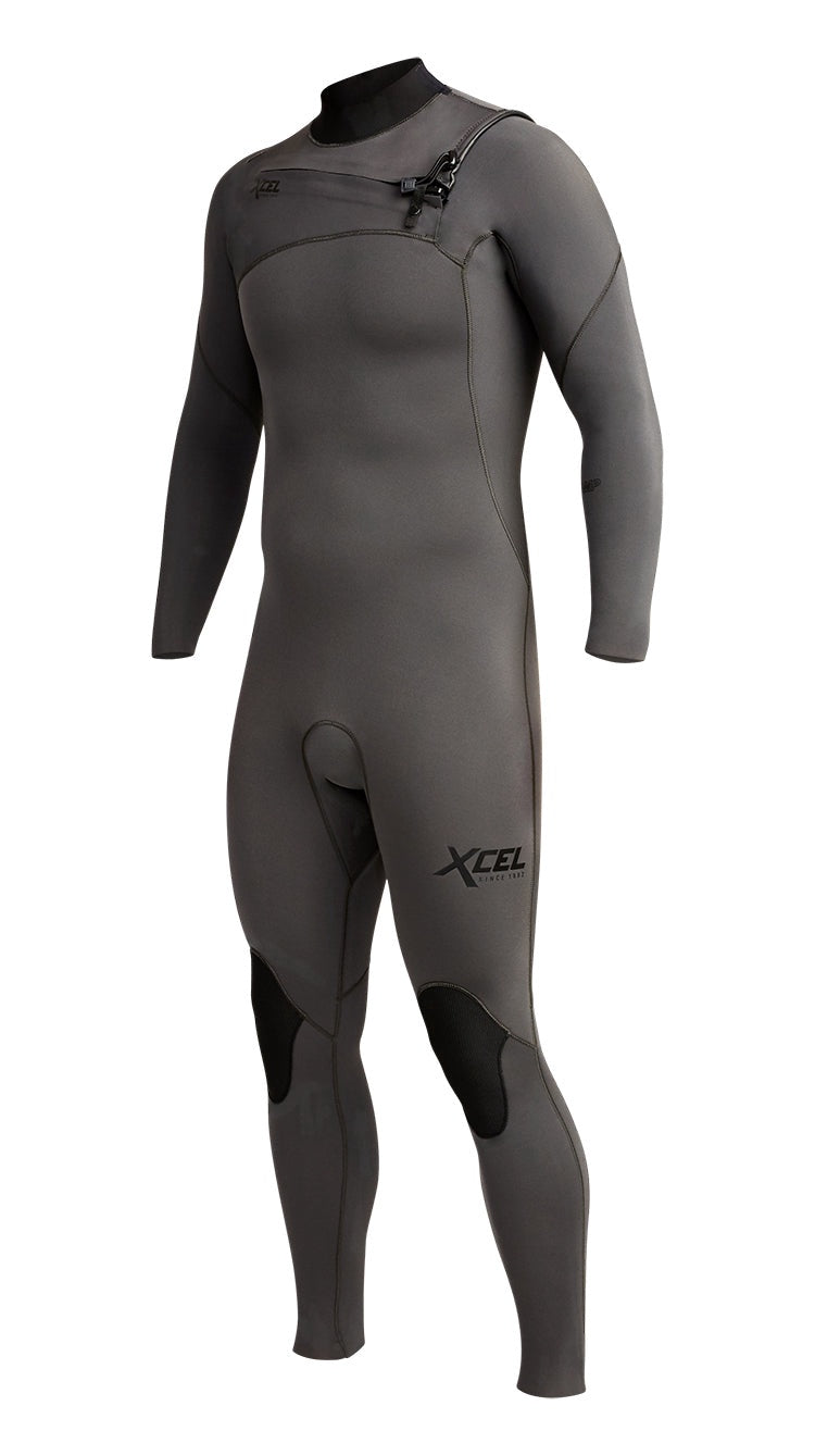XCEL | Comp 2mm Long Sleeve Full Suit Steamer Wetsuit. Black