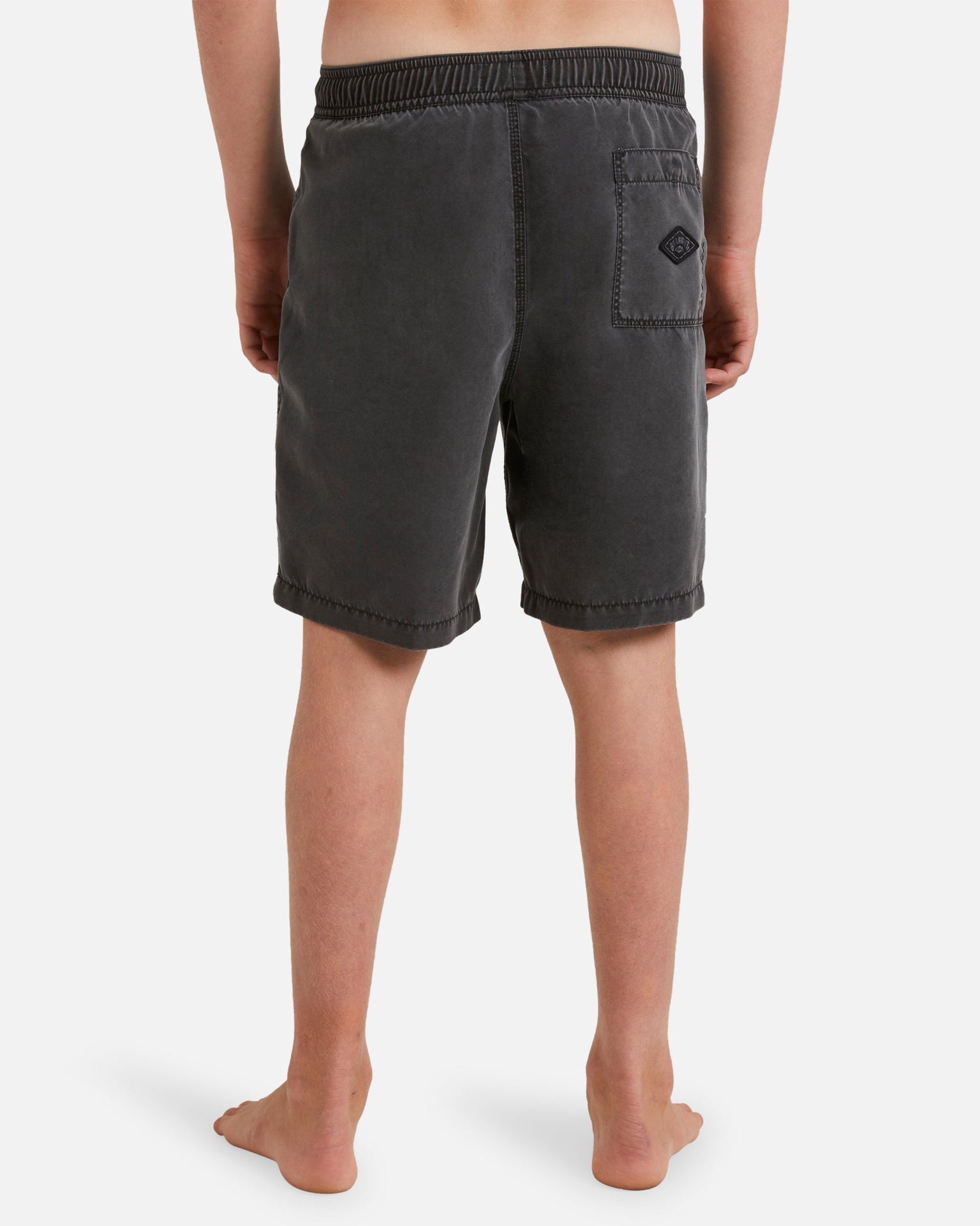 Billabong | Boys All Day Overdyed Layback 16" Boardshorts. Washed Black