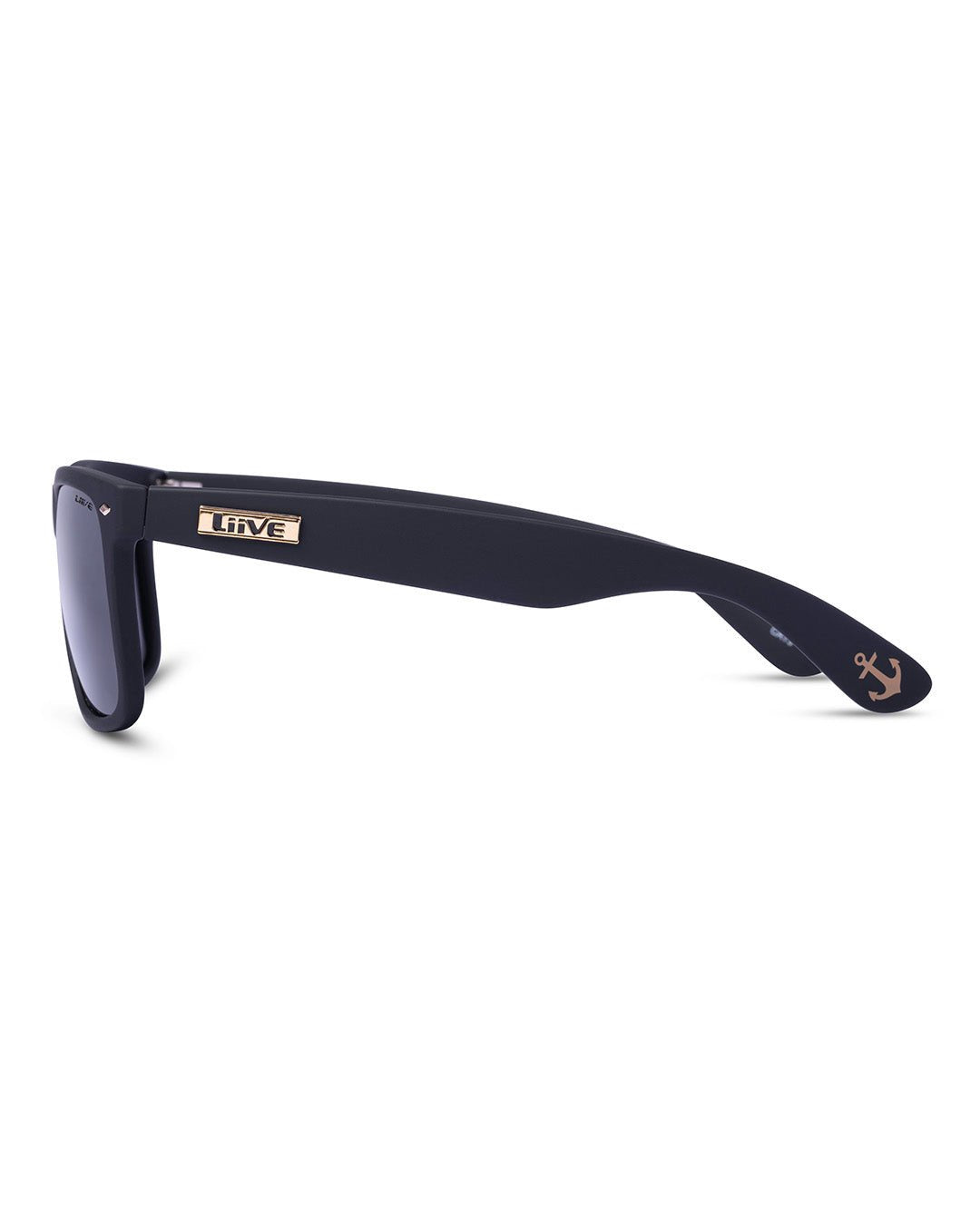 LIIVE | EL Capitan Sunglasses. Matte Black / Grey Polarised
