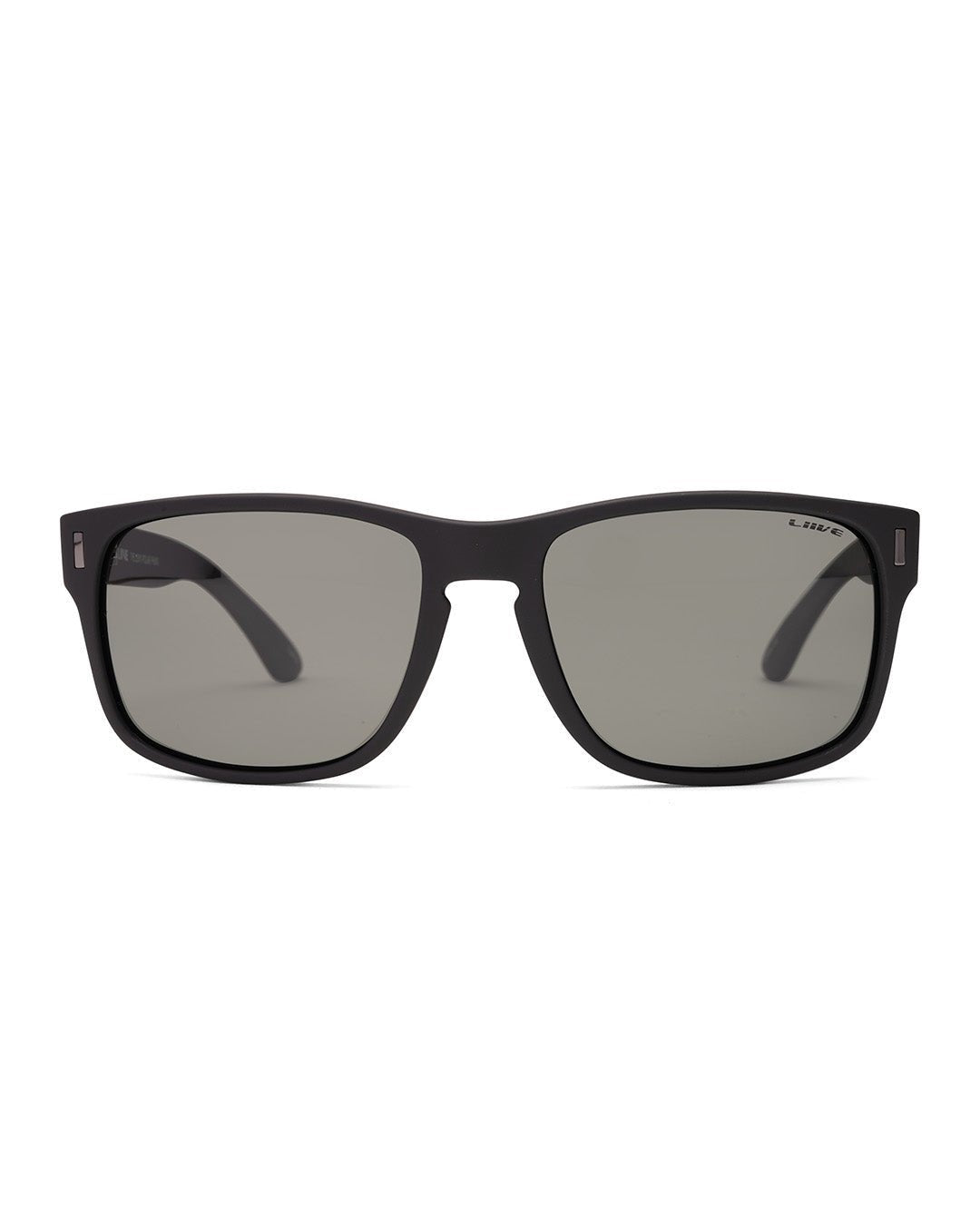 LIIVE | The Lewy Sunglasses. Matt Black / Grey Polarised