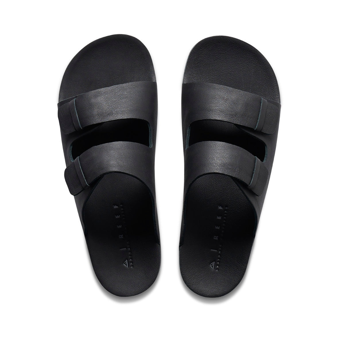 REEF | OJAI TWO BAR THONGS / SANDALS . BLACK