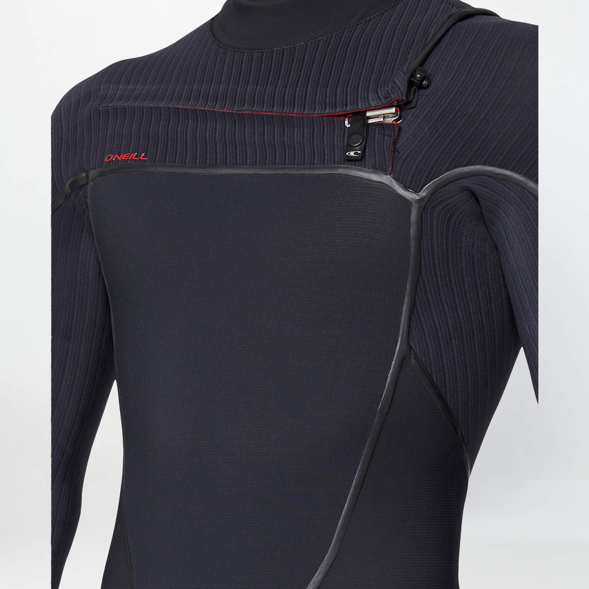 O'Neill | HyperFire X 3/2mm Chest Zip Long Sleeve Steamer Wetsuit. Black