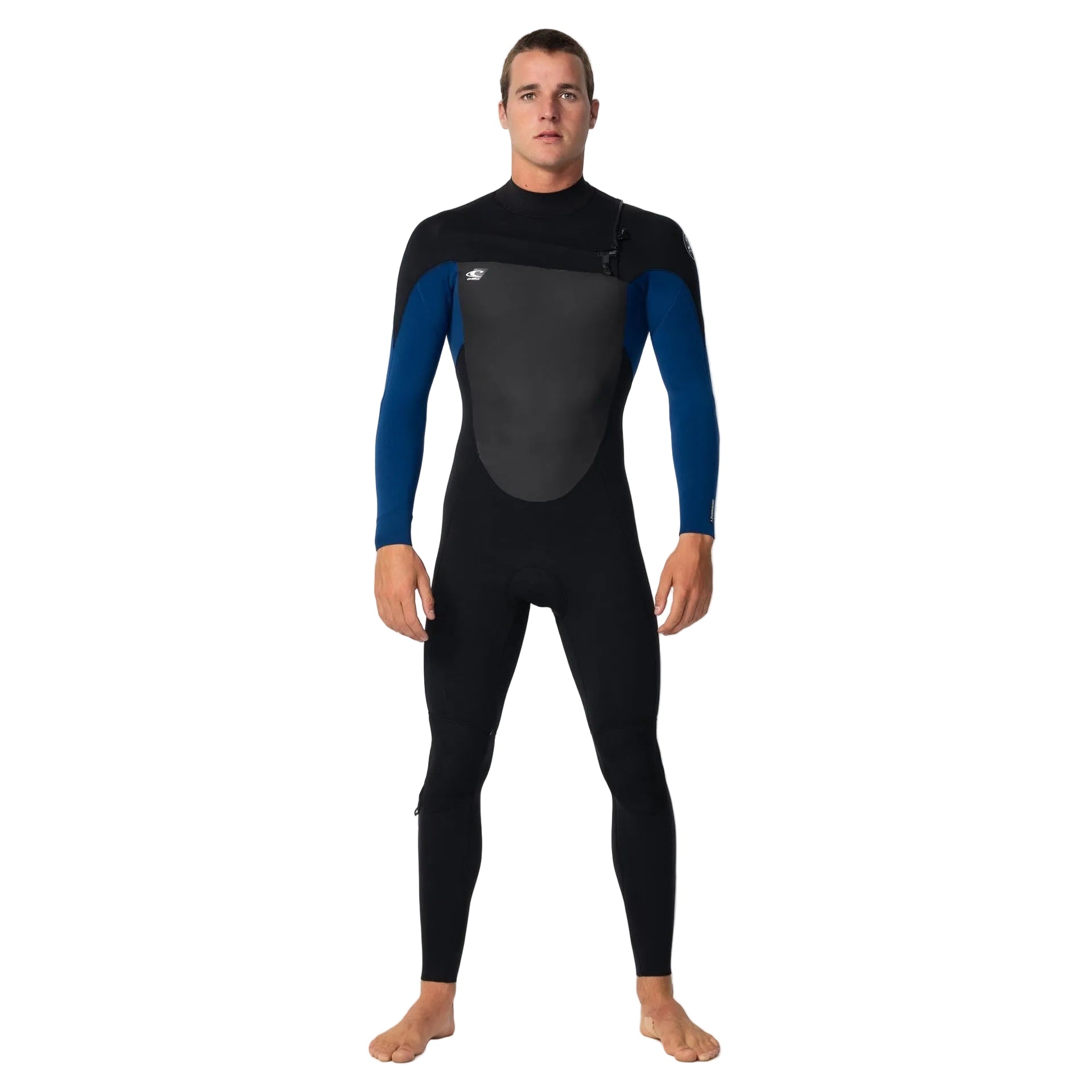 O'NEILL | DEFENDER 3/2MM GBS CHEST ZIP LONG SLEEVE STEAMER. NAVY