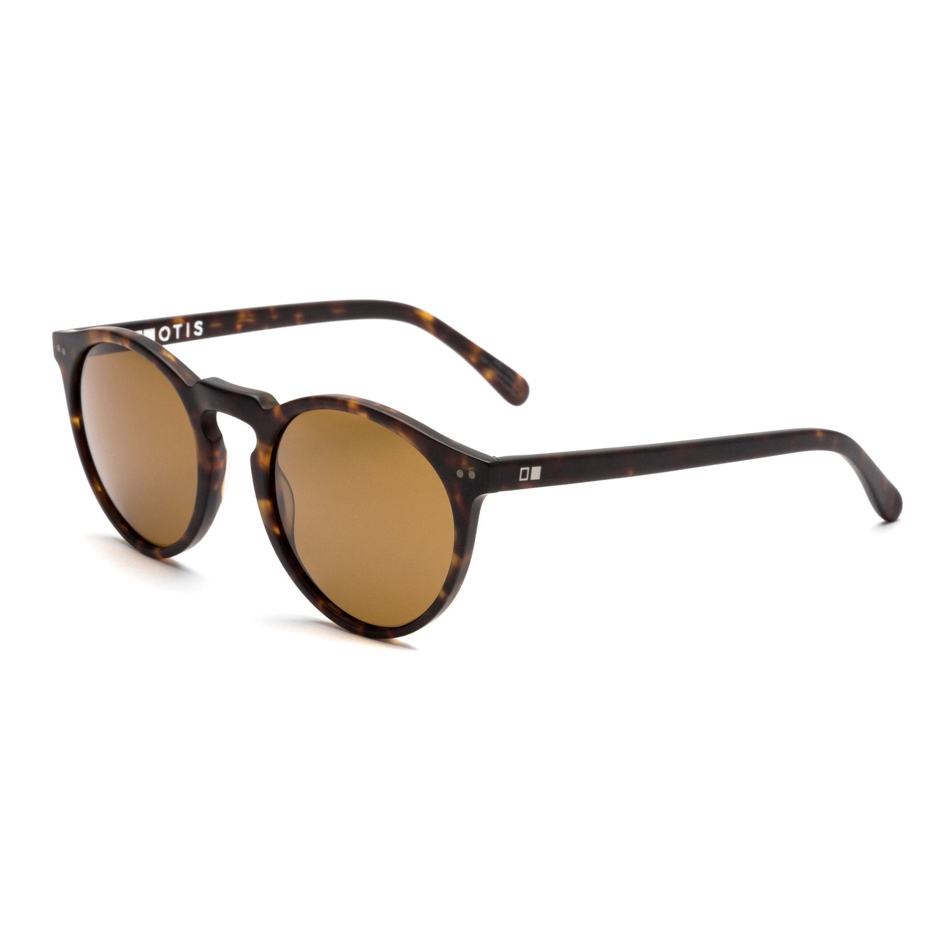 Otis | Omar X Sunglasses. Eco Matte Dark Tortoise / Brown Polarised