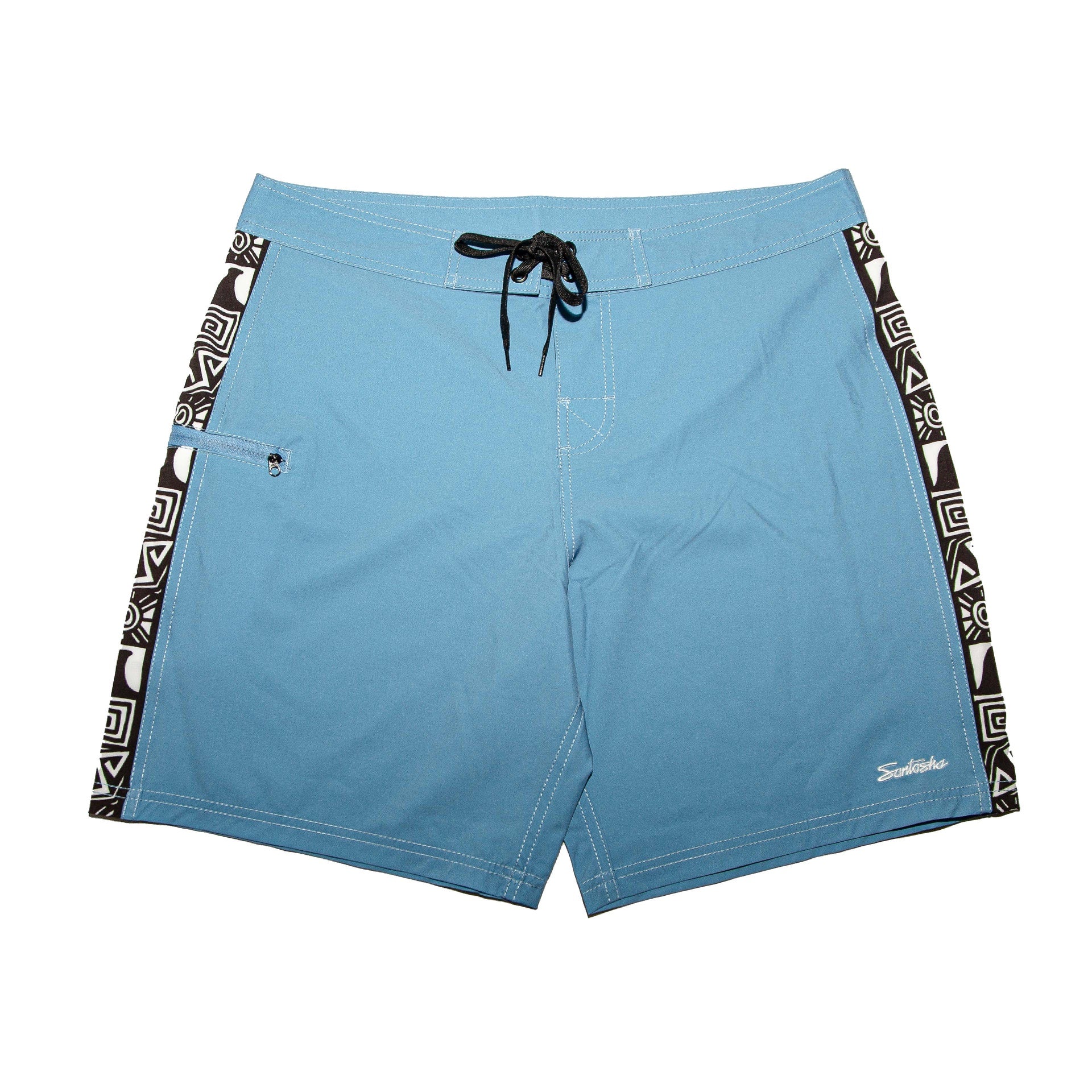 SANTOSHA RETRO FIXED WAIST PERFORMANCE BLUE STEEL